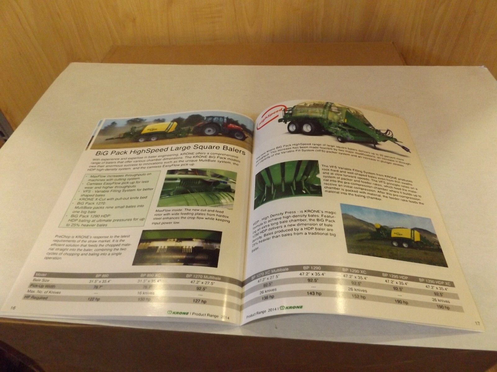 KRONE PRODUCT RANGE 2014.
