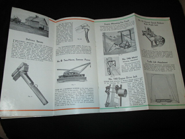 New Idea Portable Elevator & Horn Hydraulic Loaders Brochures