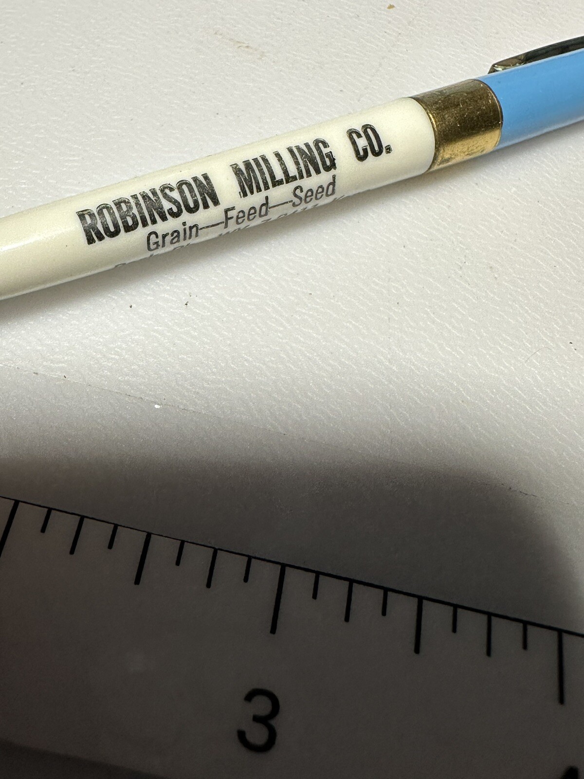 Vintage Robinson Milling Company Kansas Grain Feed Seed Farming Ag Farm Pen