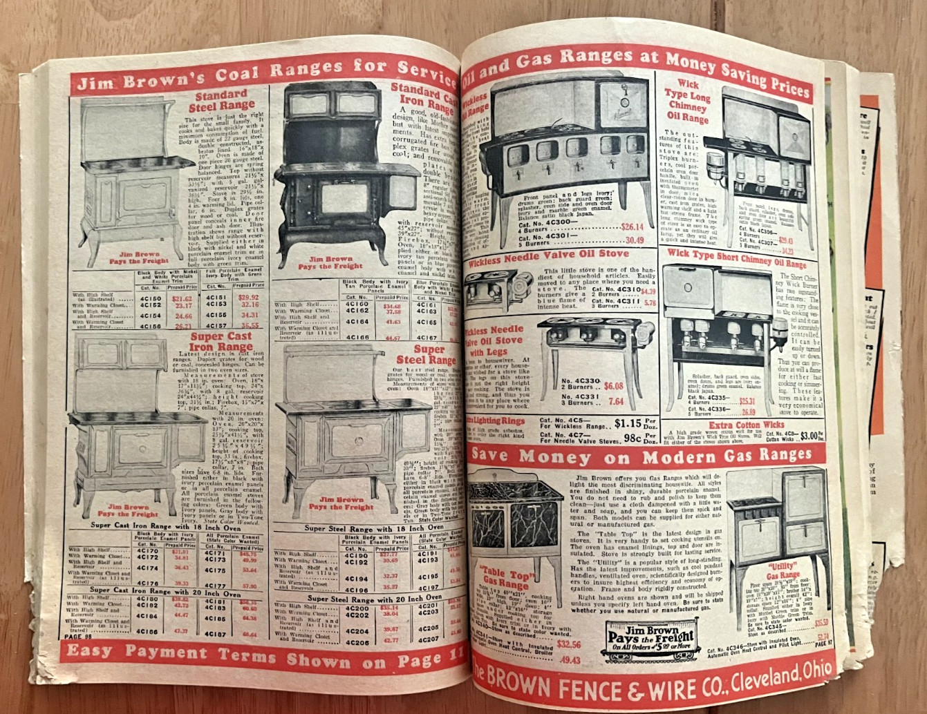 Jim Brown&rsquo;s 1932 farm & Fence illustrated catalog Brown fence & Wire Co