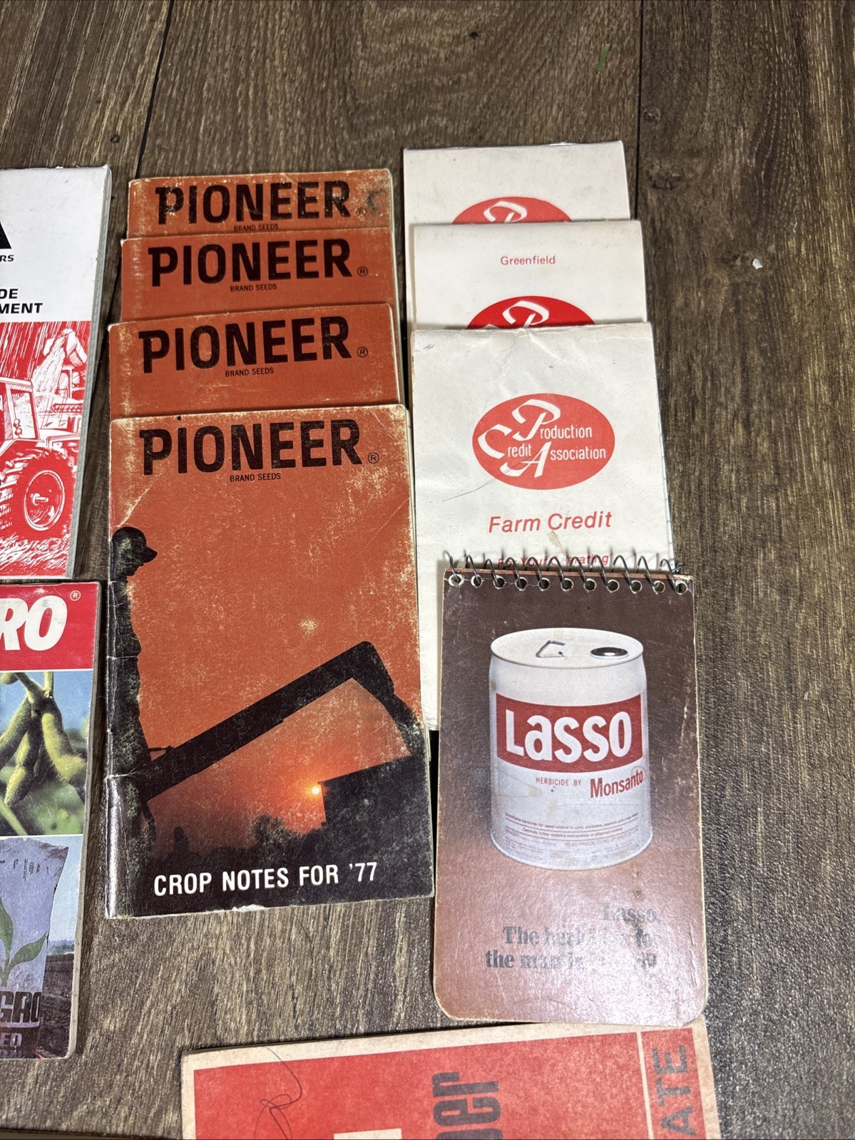 Vintage Agricultural Farmers Advertising Notebooks Crop Booklets