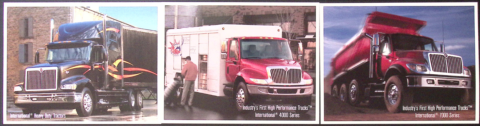 International Truck Customer Value Cards