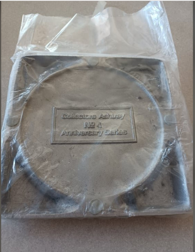 Brand New-HESSTON NFR Rodeo Bareback Riding 1986 Collector Ashtray Anniv Series