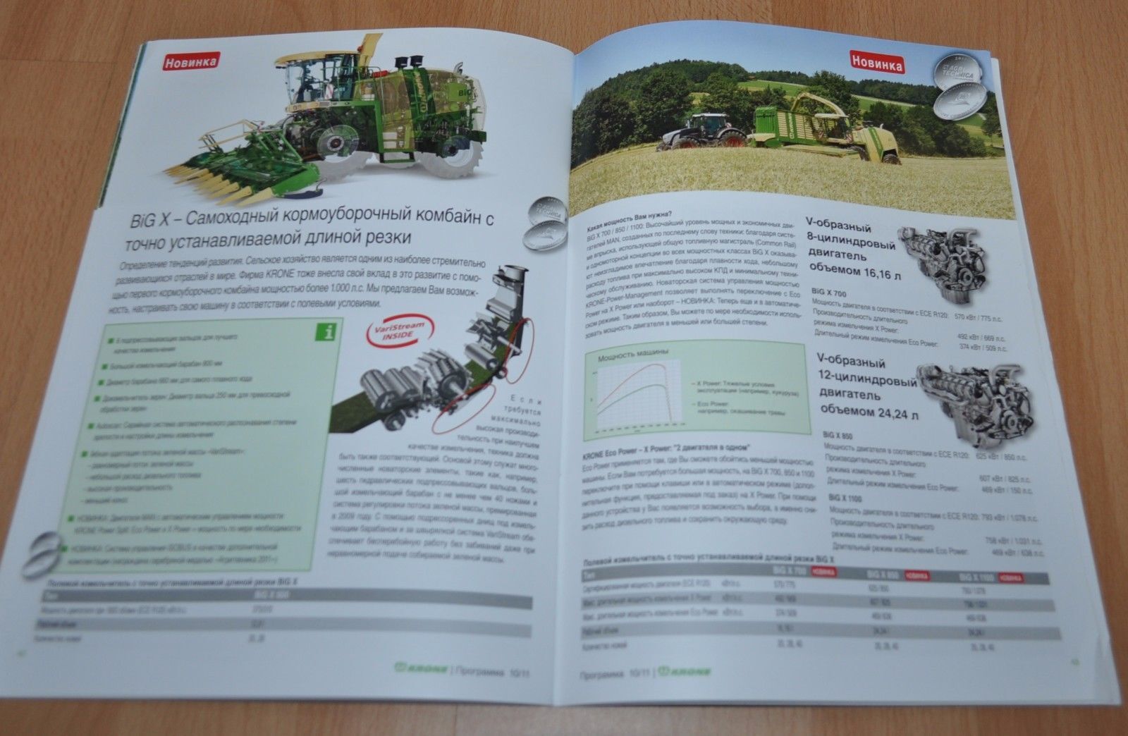 Krone Model Range 2012-13 Brochure Prospekt Mowers Press wrappers Balers Damage
