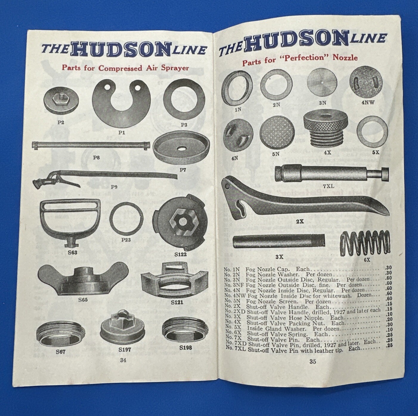 Hudson Manufacturing Co. Sprayers Catalog Booklet 1927 Illustrations