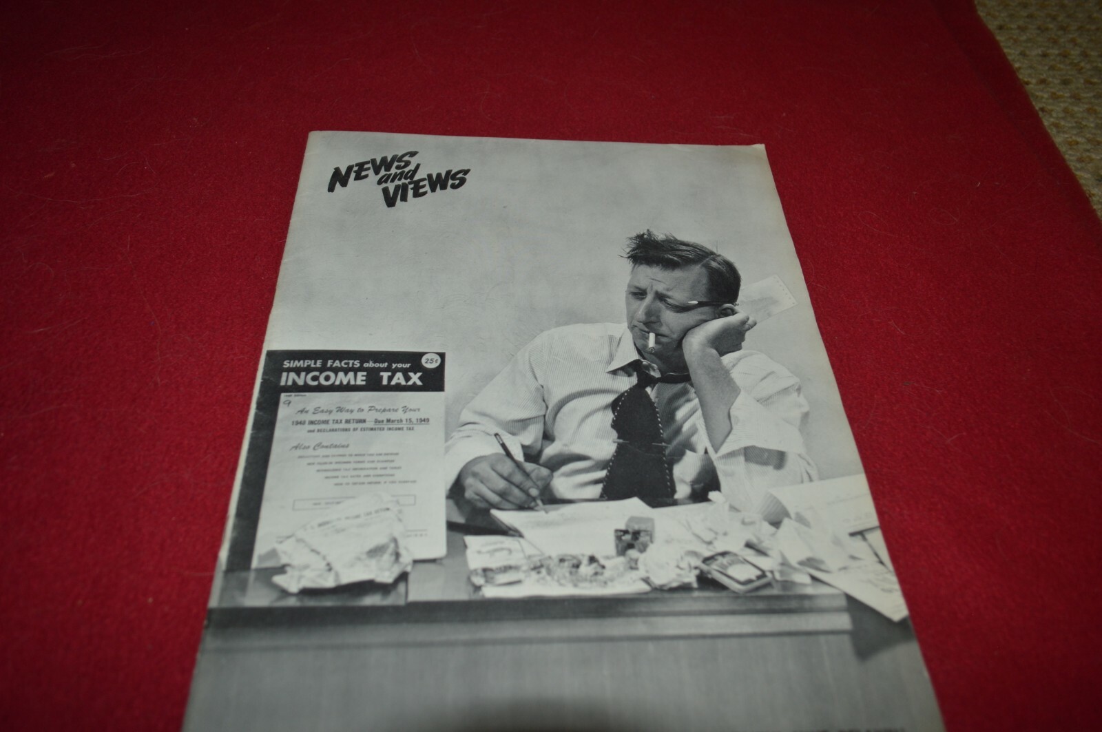 Caterpillar Employee Magazine News & Views Mar 4 1949 Dealer&rsquo;s Brochure AMIL16