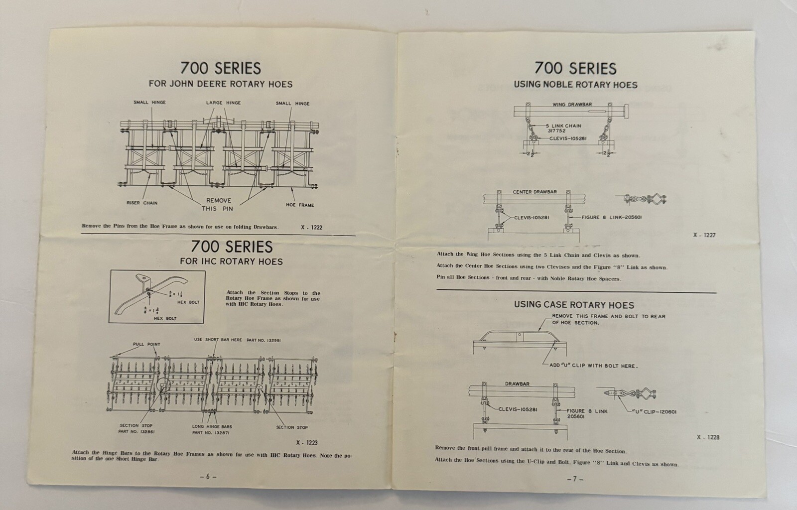 Vintage 1960&rsquo;s Noble Manufacturing Co. Farm Agriculture Equipment Catalog