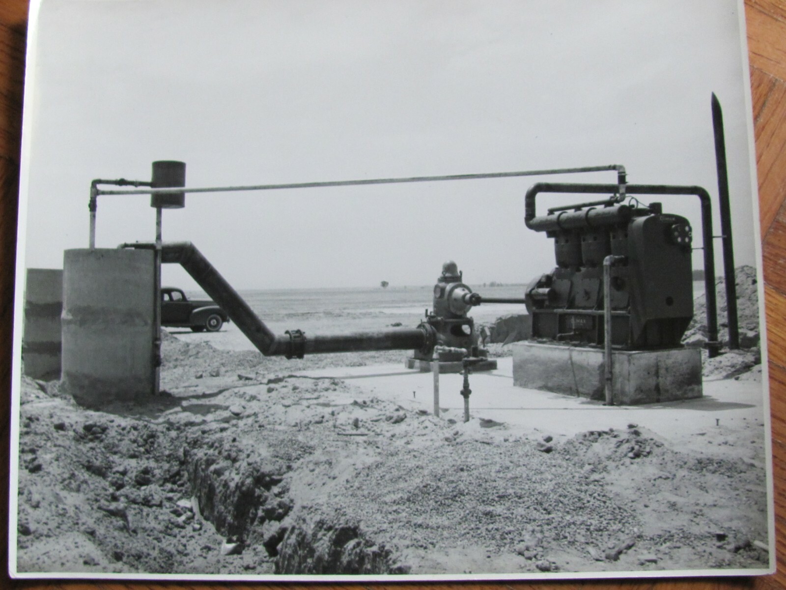 10&Prime; PHOTO CLIMAX ENGINE MFG CLINTON IOWA FARM IRRIGATION MORRISON SHAFTER CA