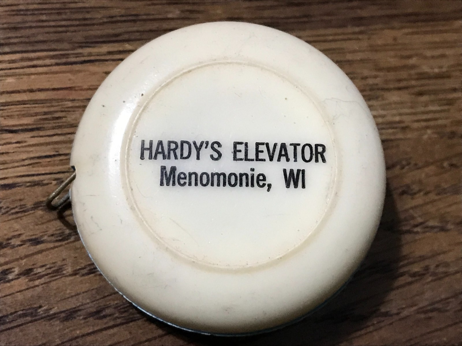 ZA8 Hardy&rsquo;s Elevator Menomonie WI Wisconsin Advertising Tape Measure Farm