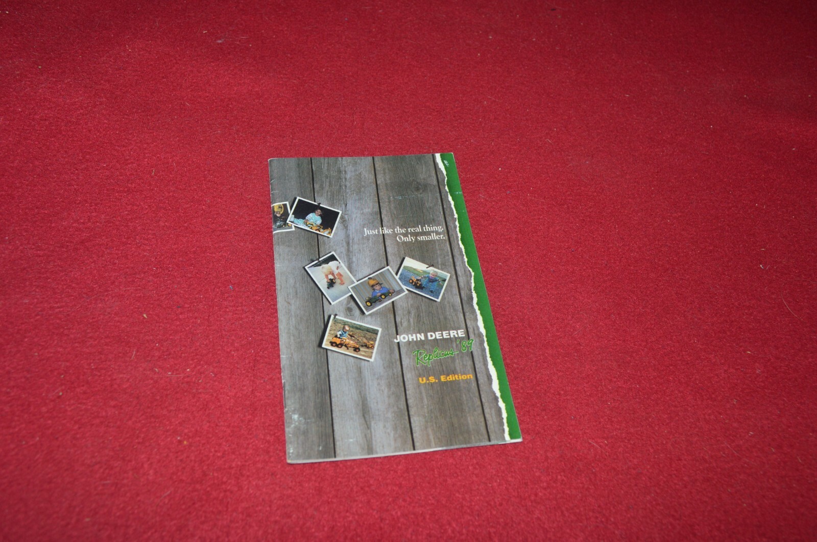 John Deere Ertl Toys For 1989 Pocket Brochure FCCA