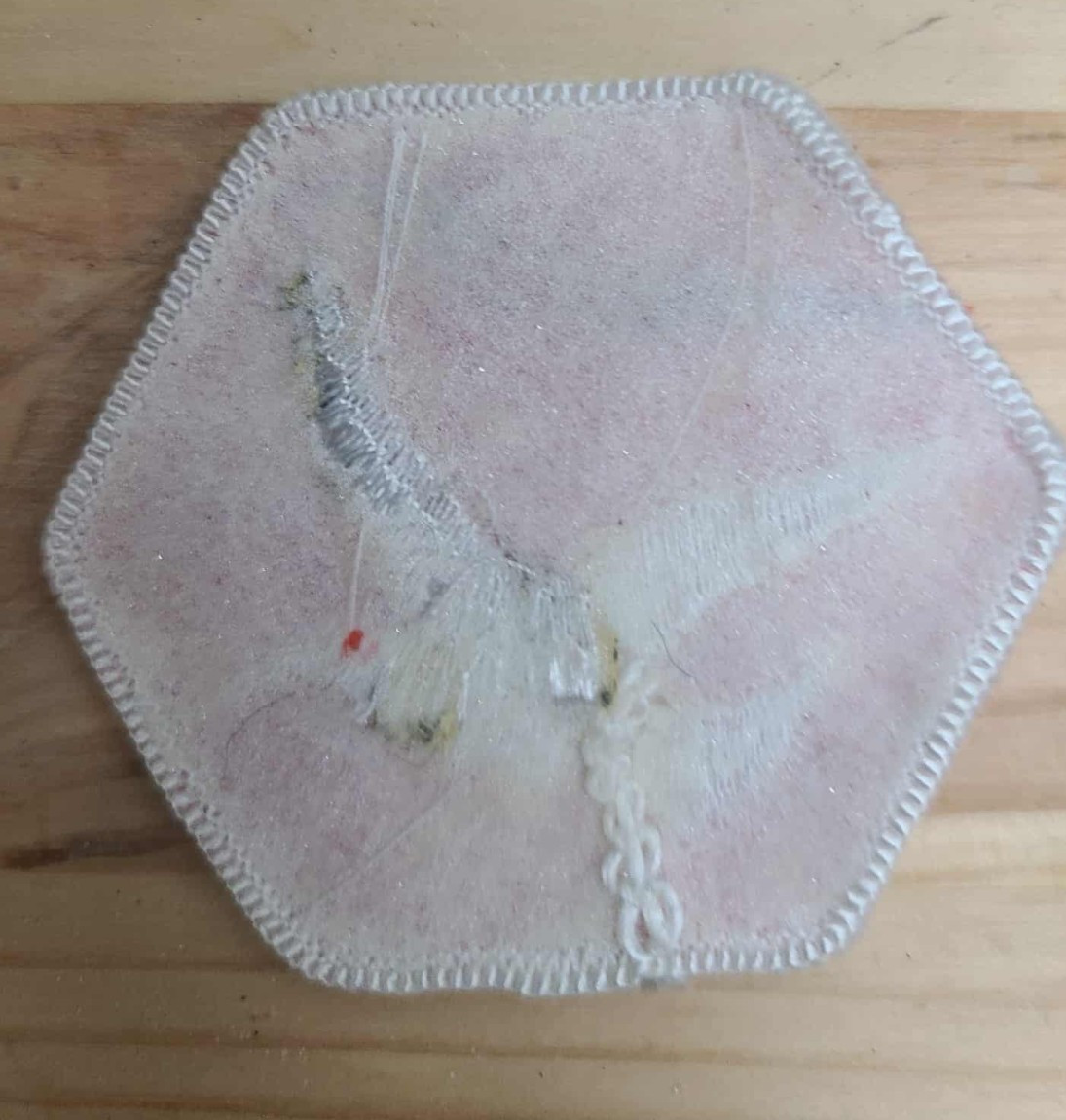 « Vintage SE Embroidered Patch Blue White Round Sew-On Badge Collector&rsquo;s Item »