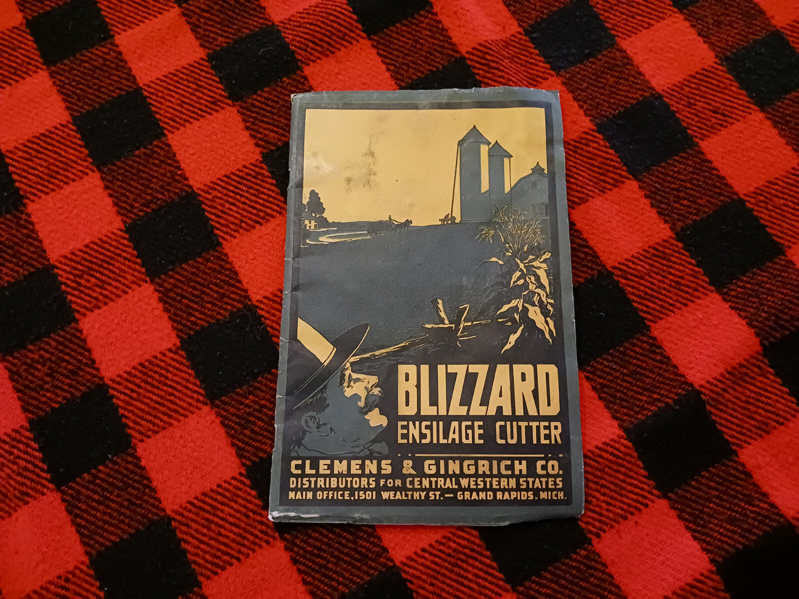 1916 Blizzard Joseph Dick Ensilage Farm Catalog Clemens Gingrich Grand Rapids MI