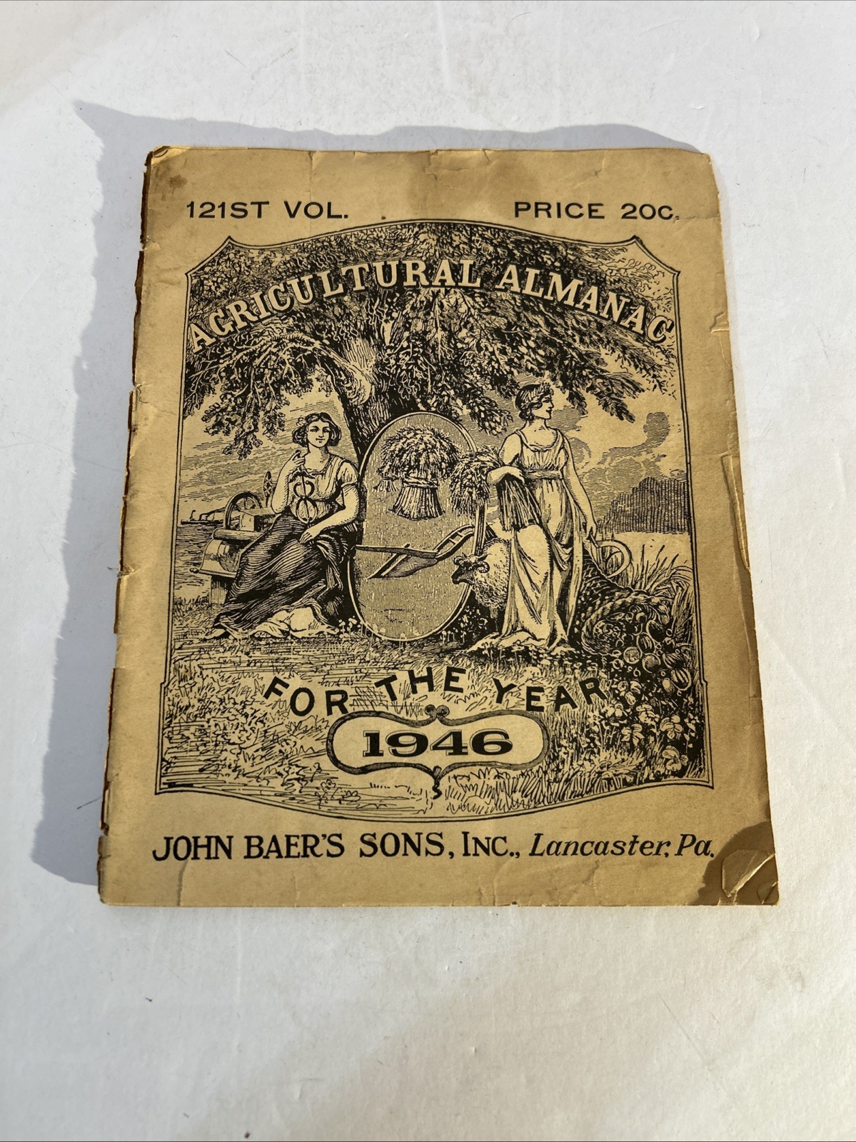 Agricultural Almanac Lot Of 16, Plus One Royster’s Almanac 1962