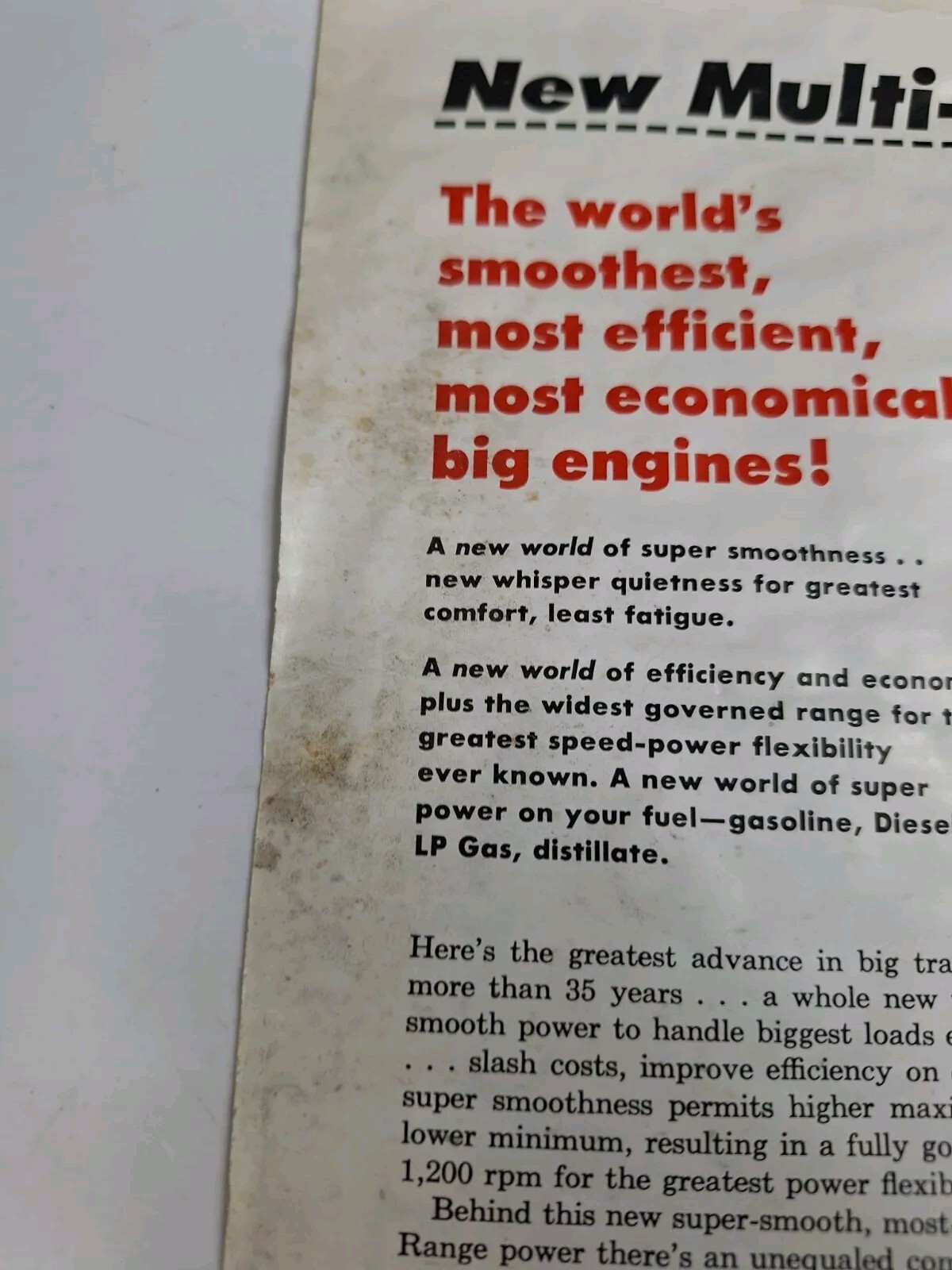 McCormick Farmall 560 Tractors Booklet Advertising Brochure Distressed Condition