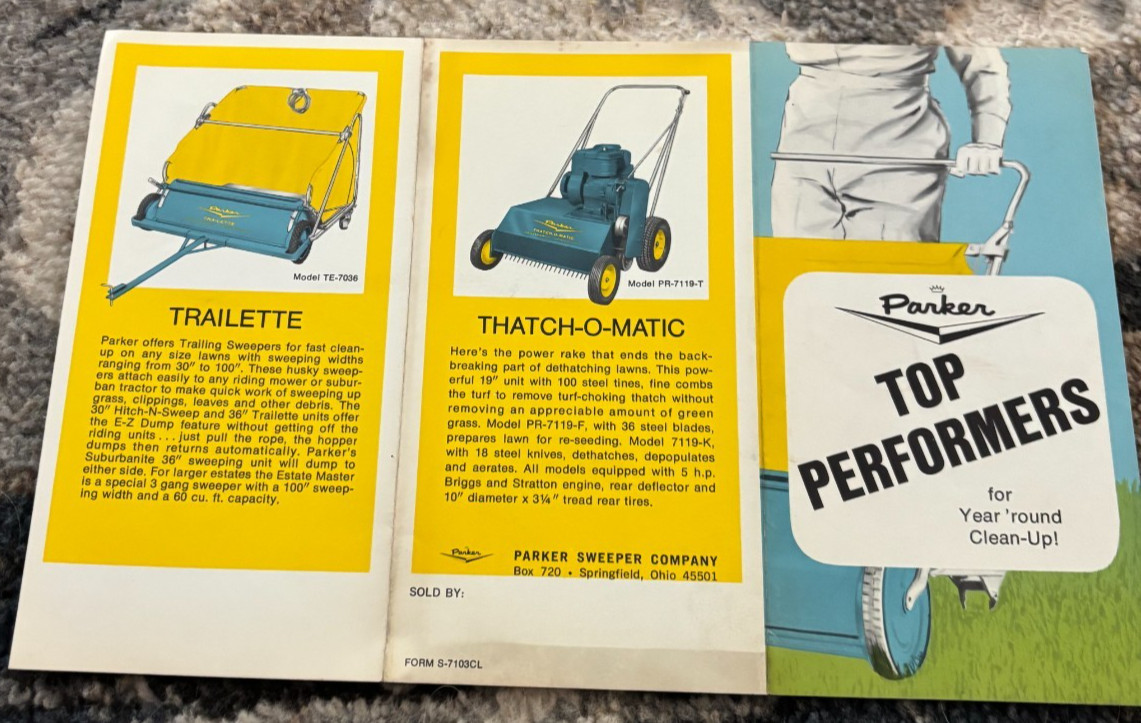 Parker Yard Equipment Brochure DCPA26
