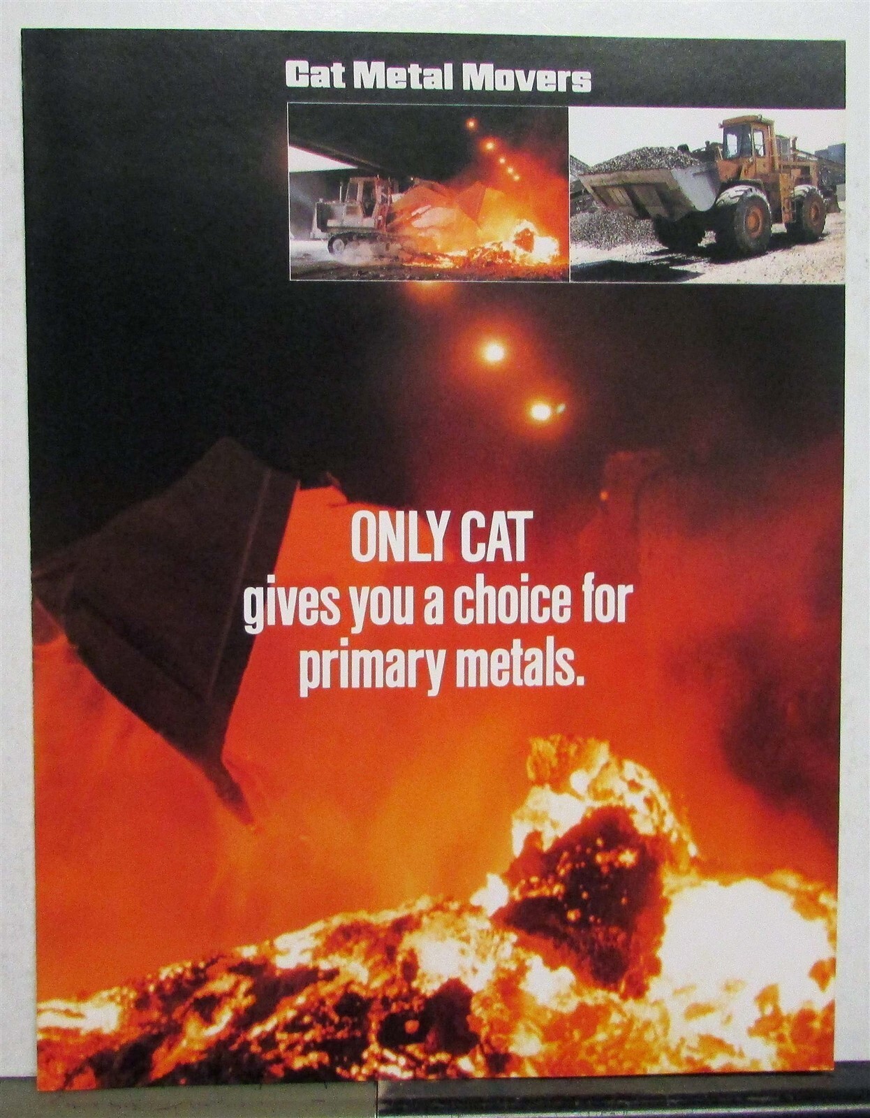 1990s Cat Metal Movers Features Specifications Sales Tri-Folder