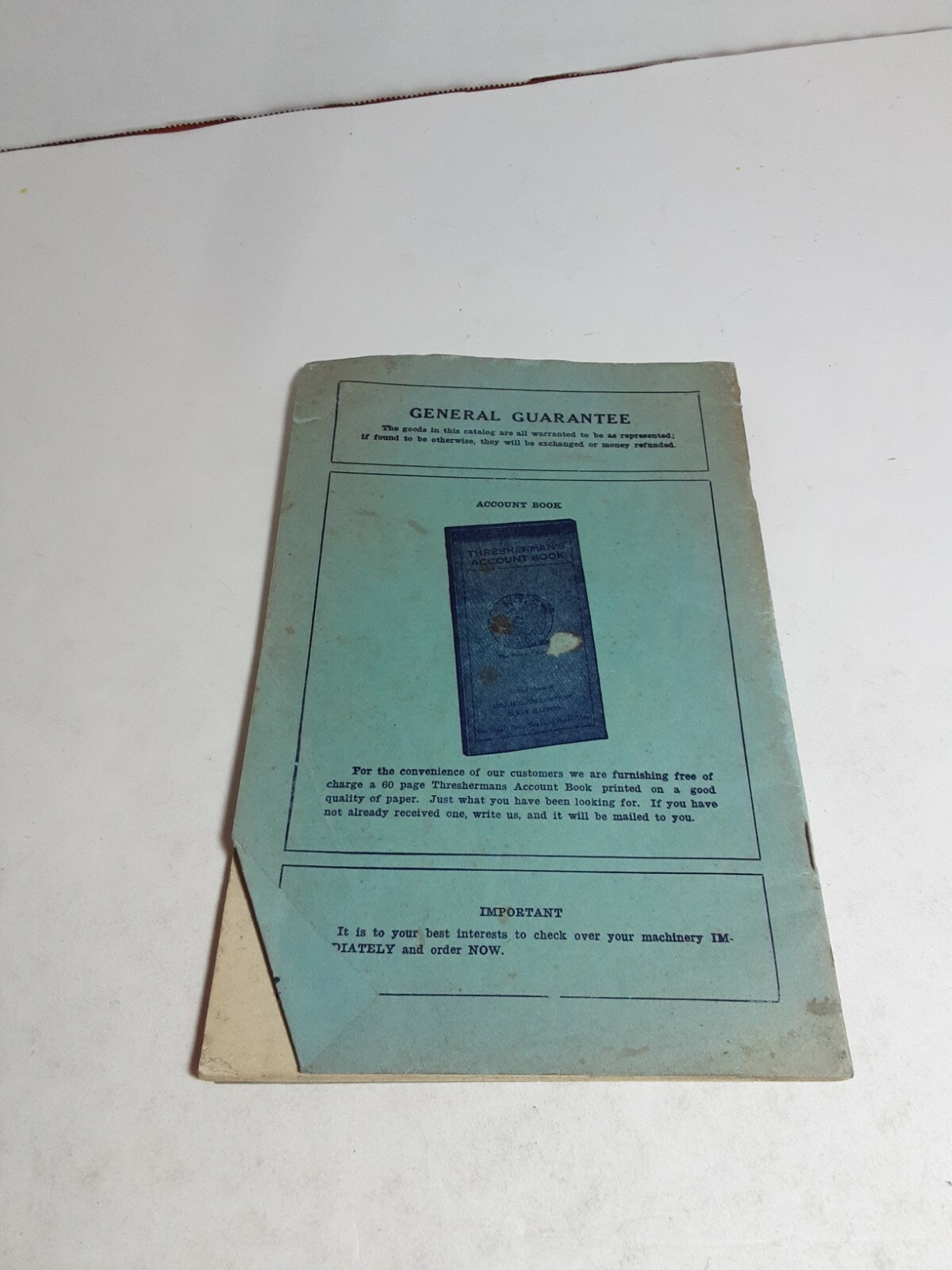 1937 Hudson – Hill & Co Thresher And Mill Supply Catalog