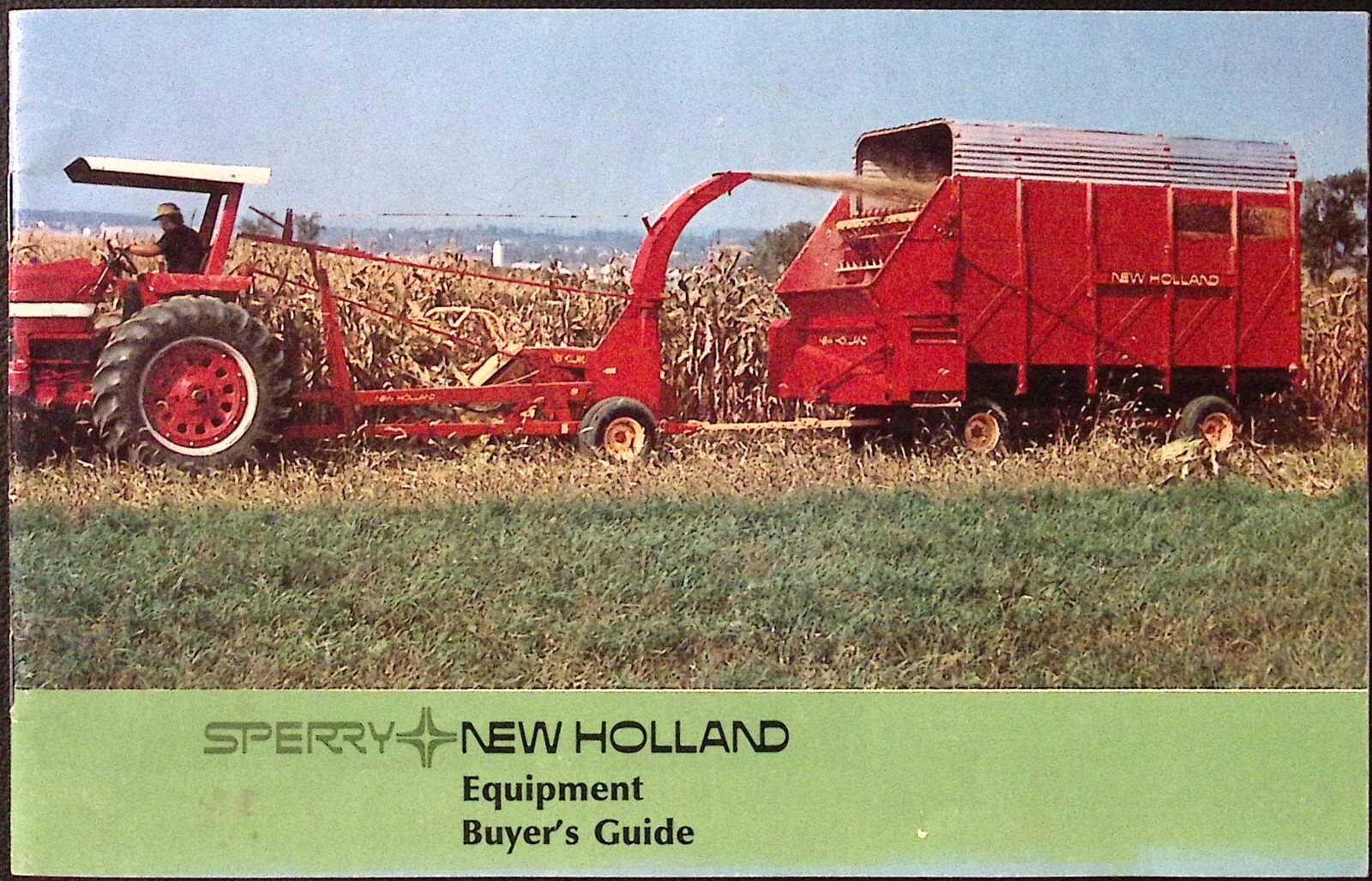 1974 New Holland Equipment Buyers Guide Dealer Brochure Farm Equipment