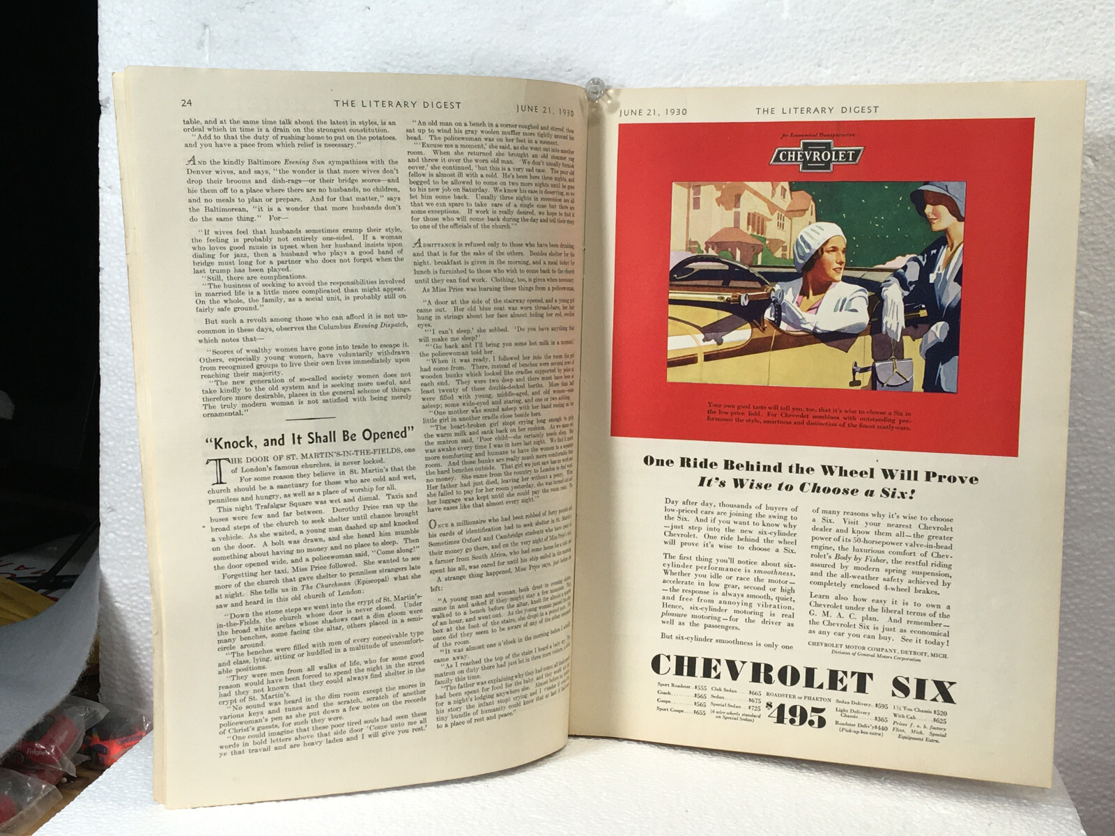 THE LITERARY MAGAZINE — JUNE 21, 1930