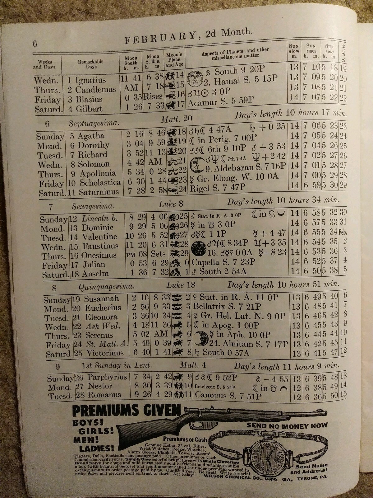 Hagerstown Town & Country Almanac 1950 John Gruber VINTAGE