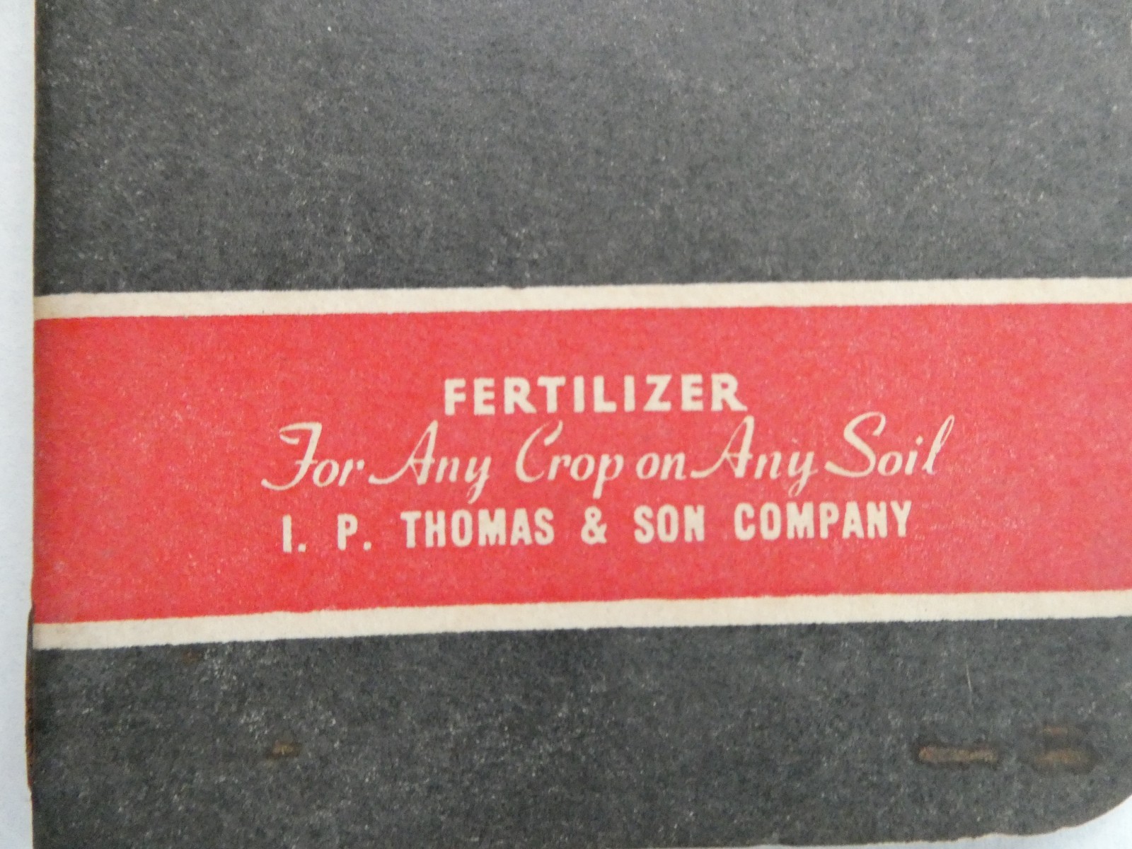 I.P.T. Fertilizer 4 1946 I.P. Thomas & Sons New Jersey Advertising Notebook