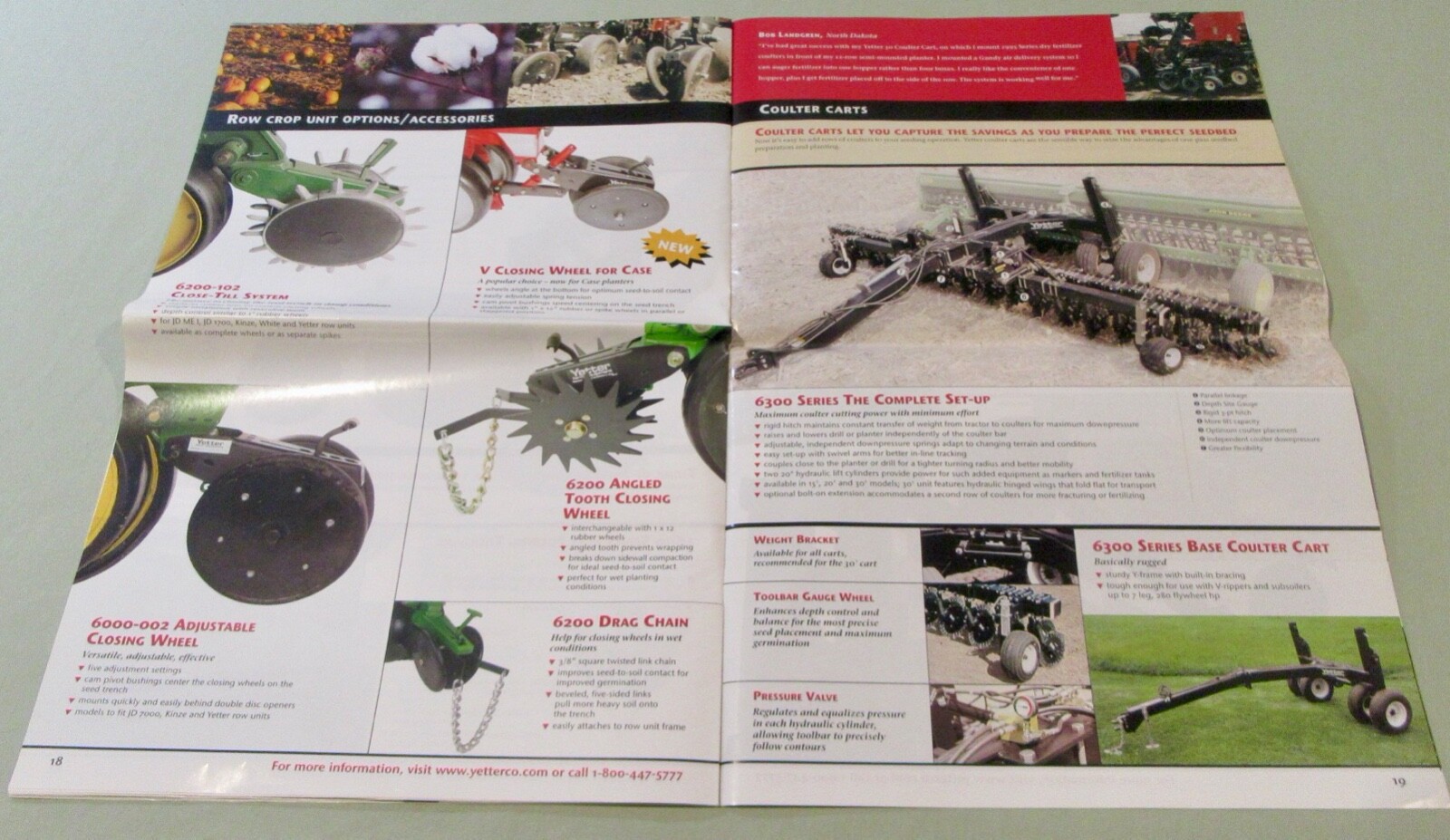 Yetter Manufacturing Co. Productivity Tools And How To Use Them Brochure (2004)