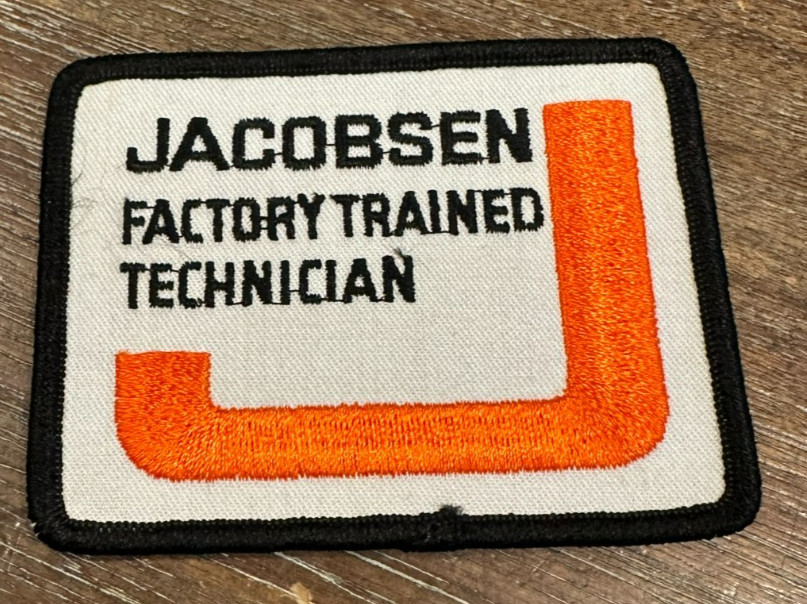 Vintage Jacobsen Factory Trained Technician Advertising