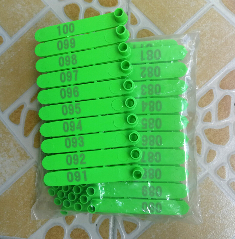 74mm*11.5mm LIVESTOCK tags Ear Tags for Sheep eartag or small animals tag