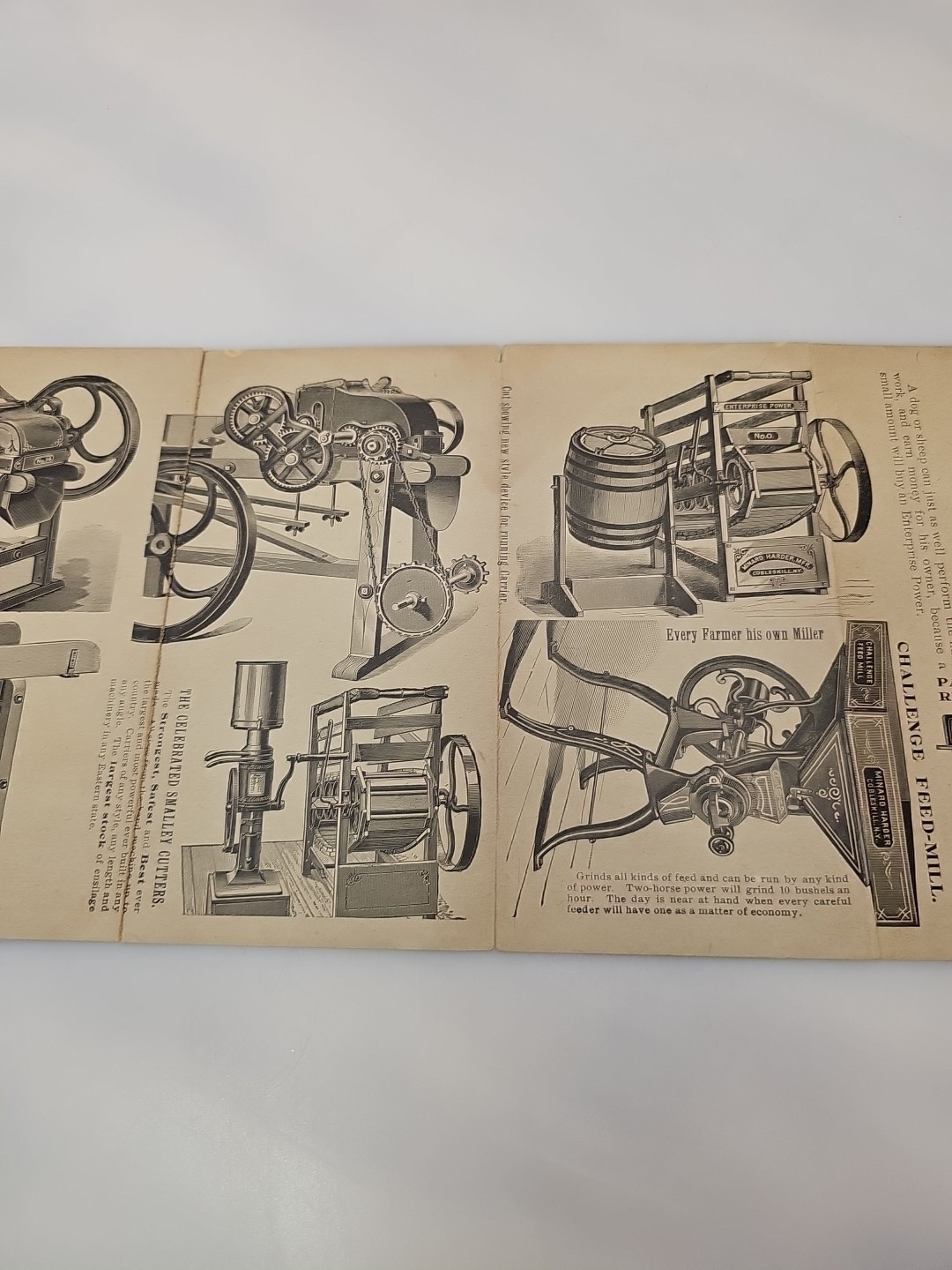 Empire Agricultural Minard Harder New York THRESHERS Literature Trade Folder