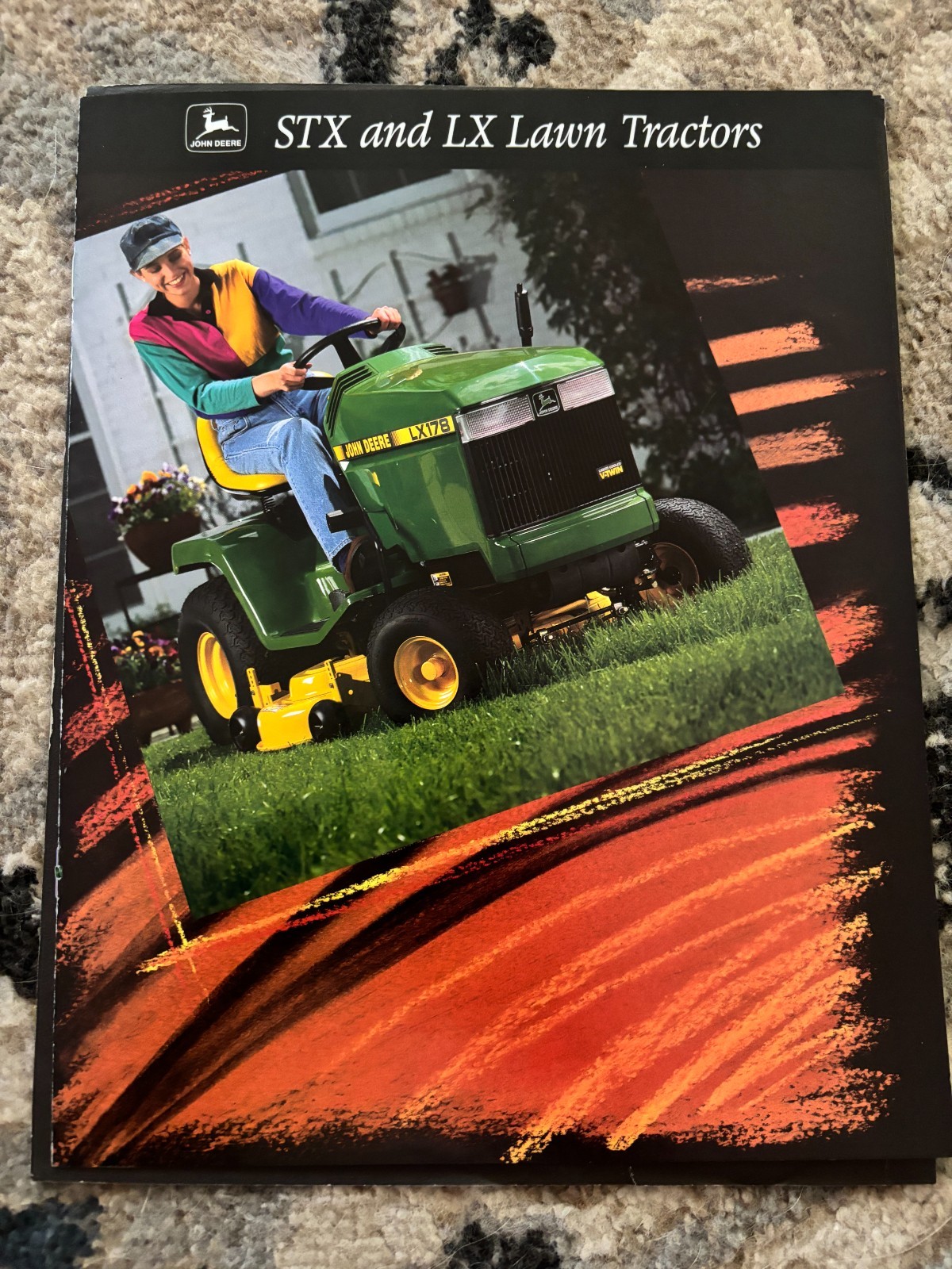 John Deere STX & LX Lawn Tractor For 1994 Brochure FCCA25