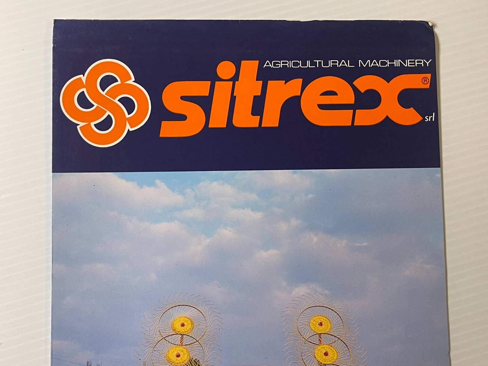 Vintage Sitrex Mounted Side Delivery Rake – Dealer Sales Brochure *1980s*