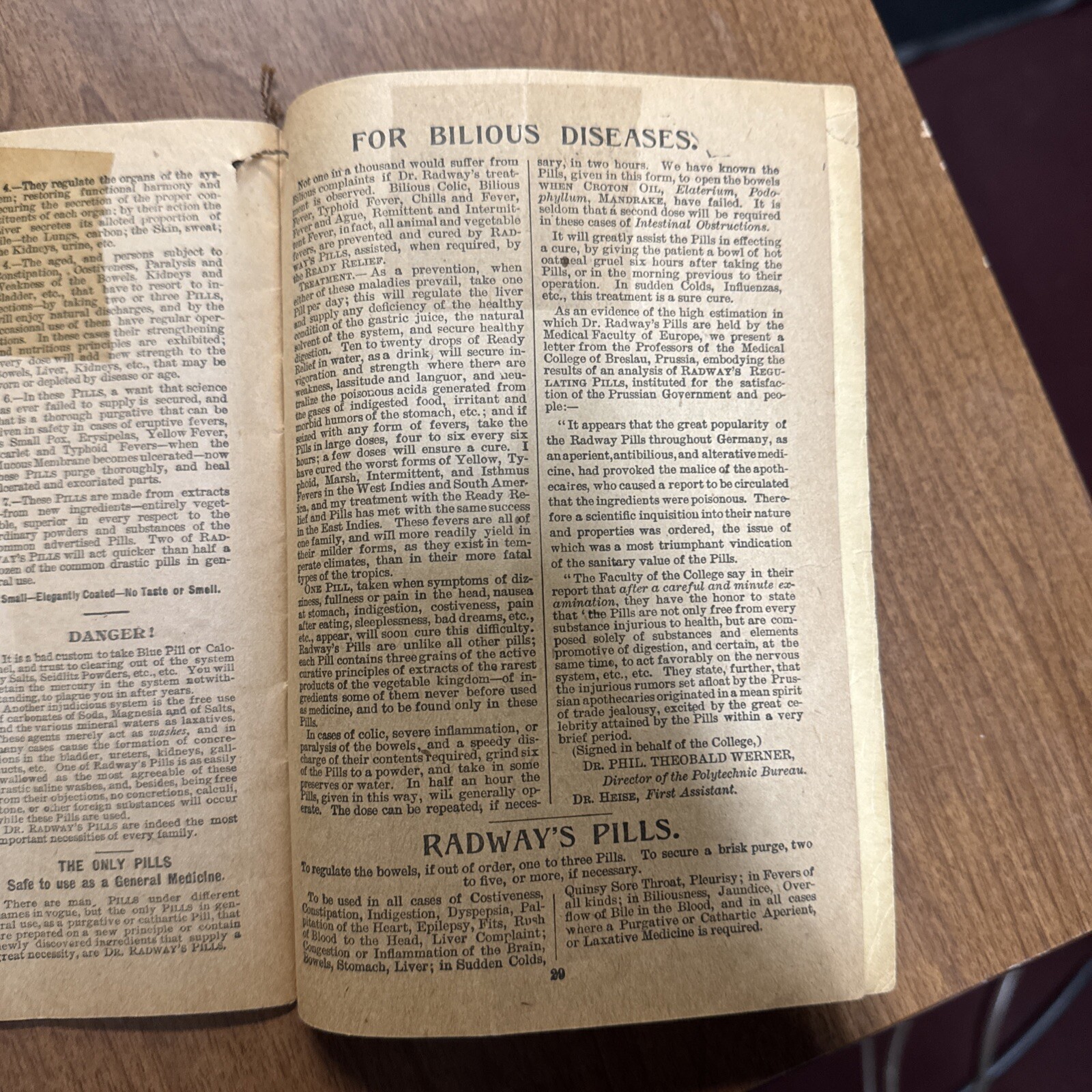 1899 Radway’s Almanac