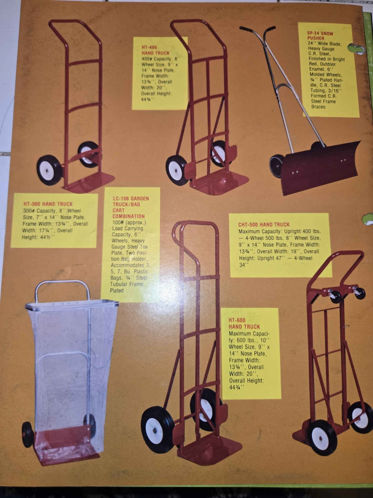 PRECISION PRODUCTS « THE GREEN KEEPERS » SPREADERS AND SWEEPERS BROCHURES