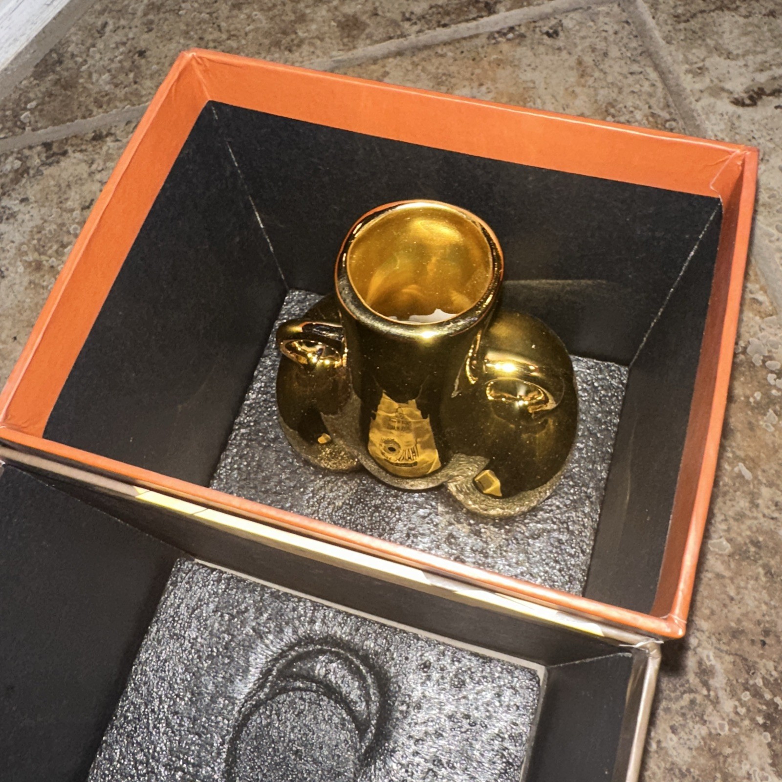 NEW ONYX HAUS BODY VASE FEMALE FORM GOLD