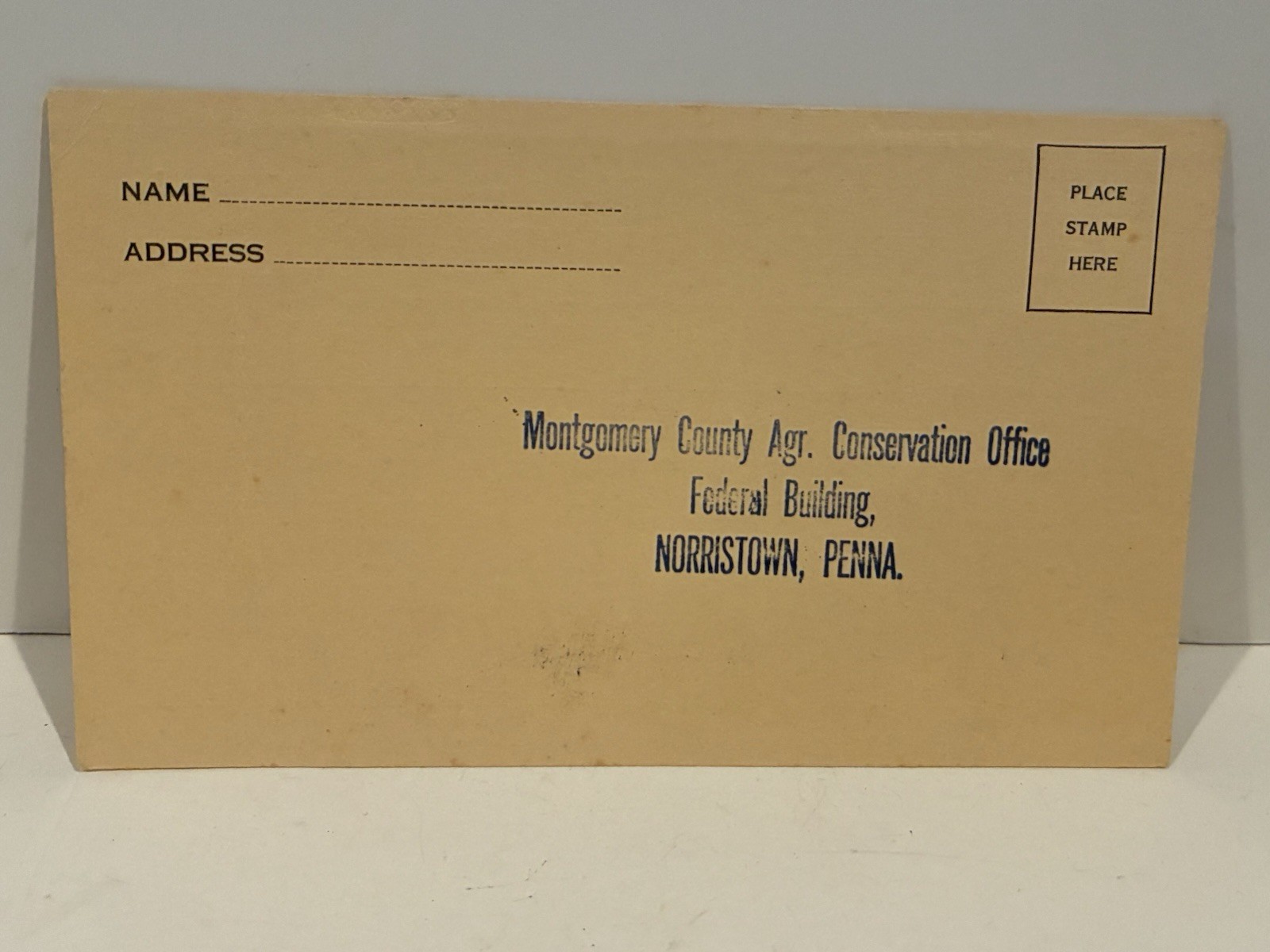 Vintage 1940 US Department Of Agriculture WHEAT ALLOTMENT FARM REQUEST Form