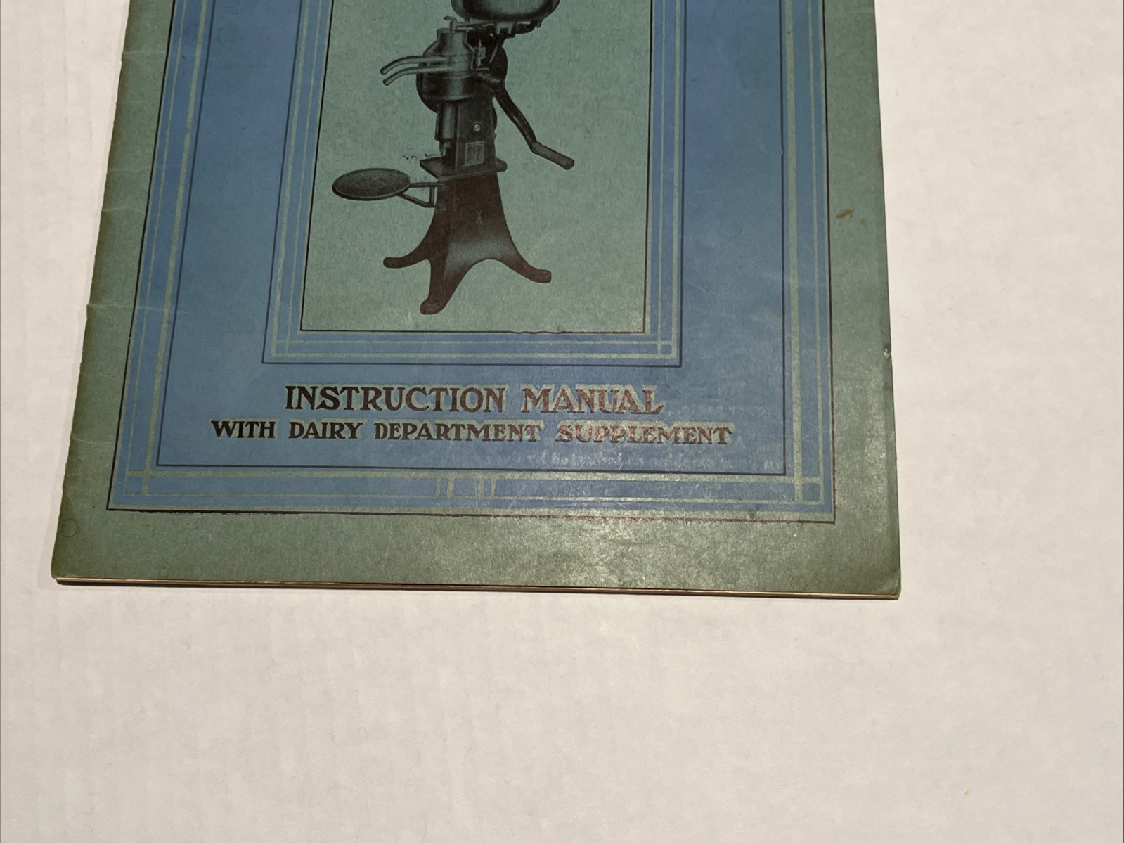 1920s De Laval No. 15 Cream Separator Operators Manual Dealer Brochure Farm
