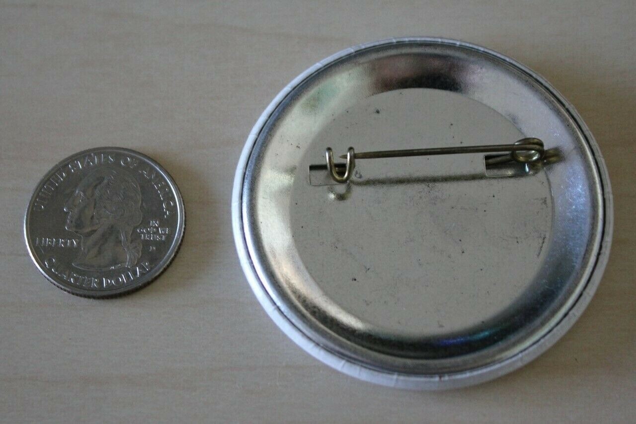 I Love Farming I use Lasso Herbicide Manzano AG Pinback Button #32674