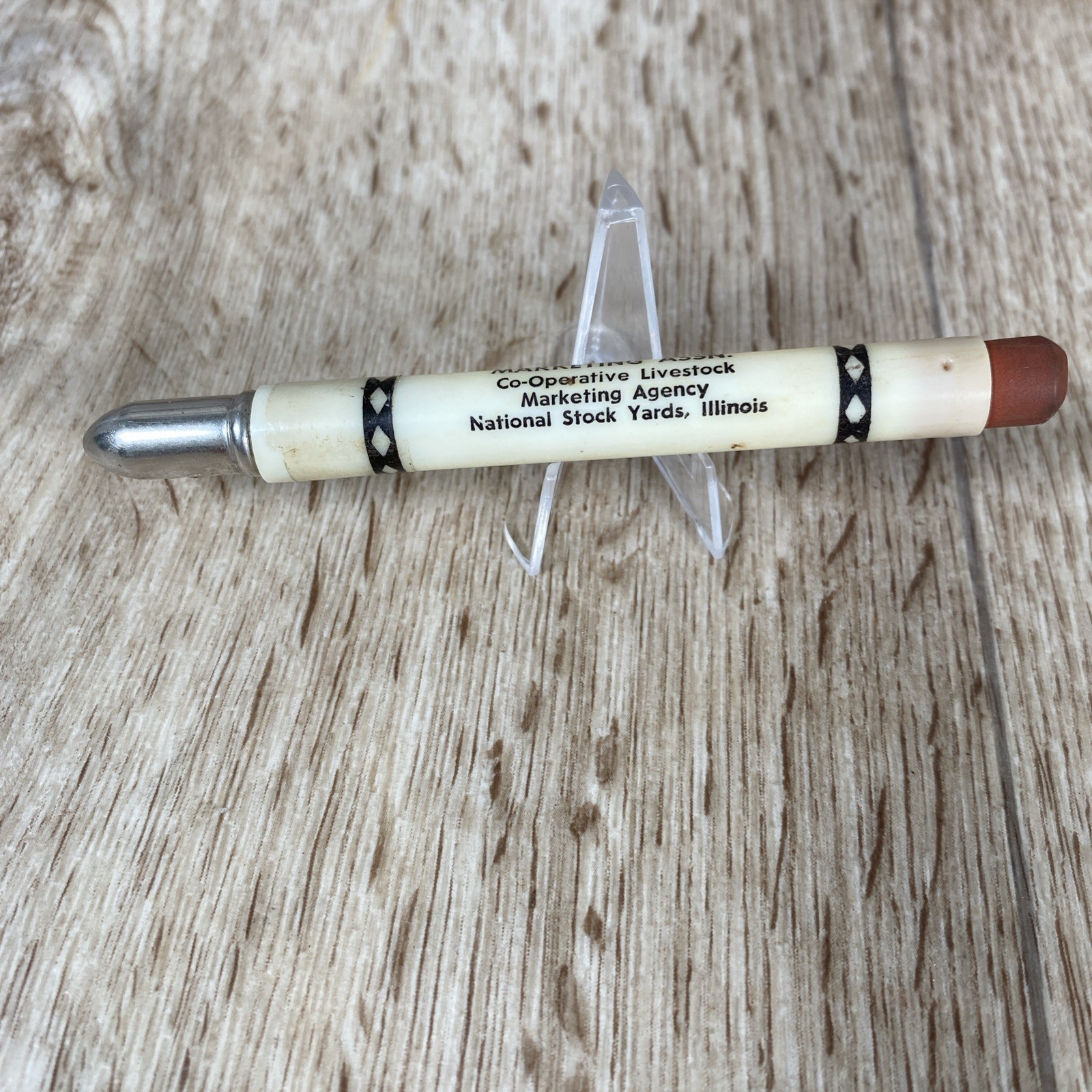 Farmers Livestock Marketing Assn. Bullet Pencil National Stockyards, Illinois￼