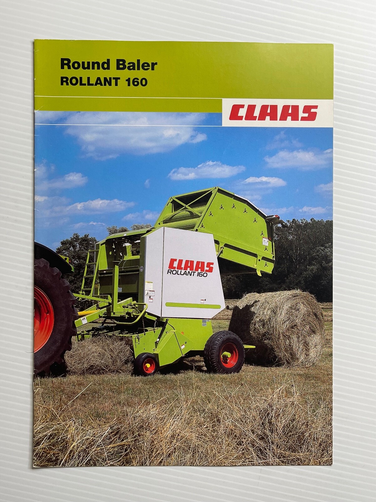 CLAAS Rollant 160 Round Baler Sales Brochure *2004* (Showroom Sales Book)