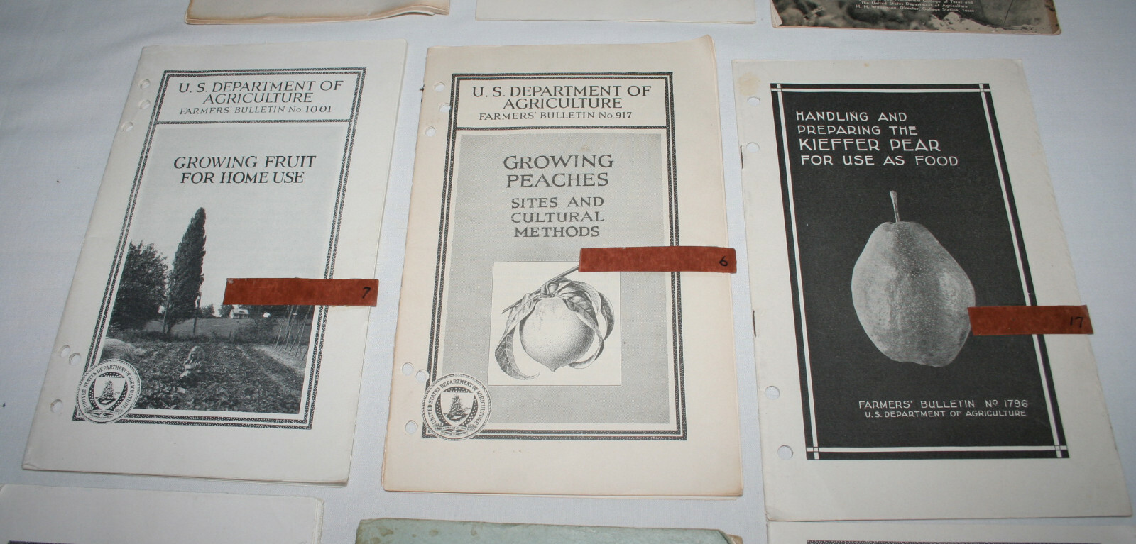 9 US Department of Agriculture lot of Farmer&rsquo;s Bulletin