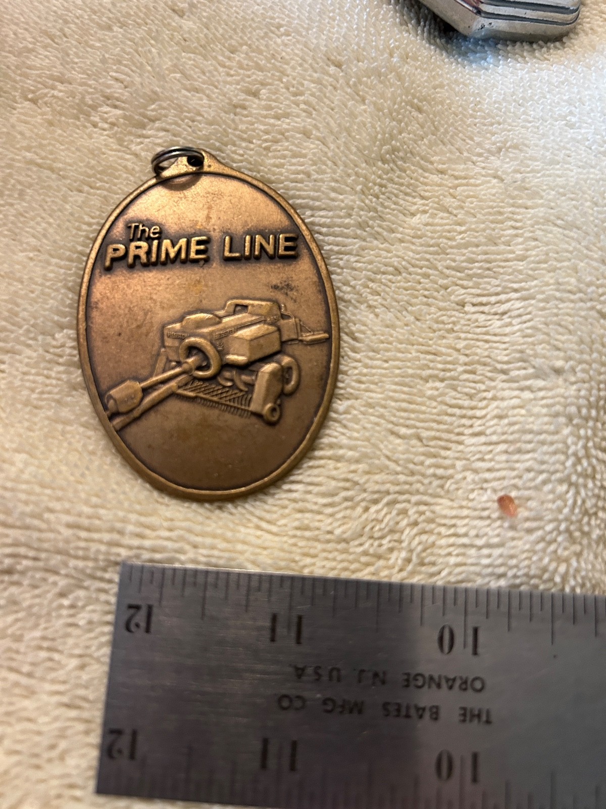 Hesston Key Chain Prime Line 1986 Limited Edition Baler Keychain