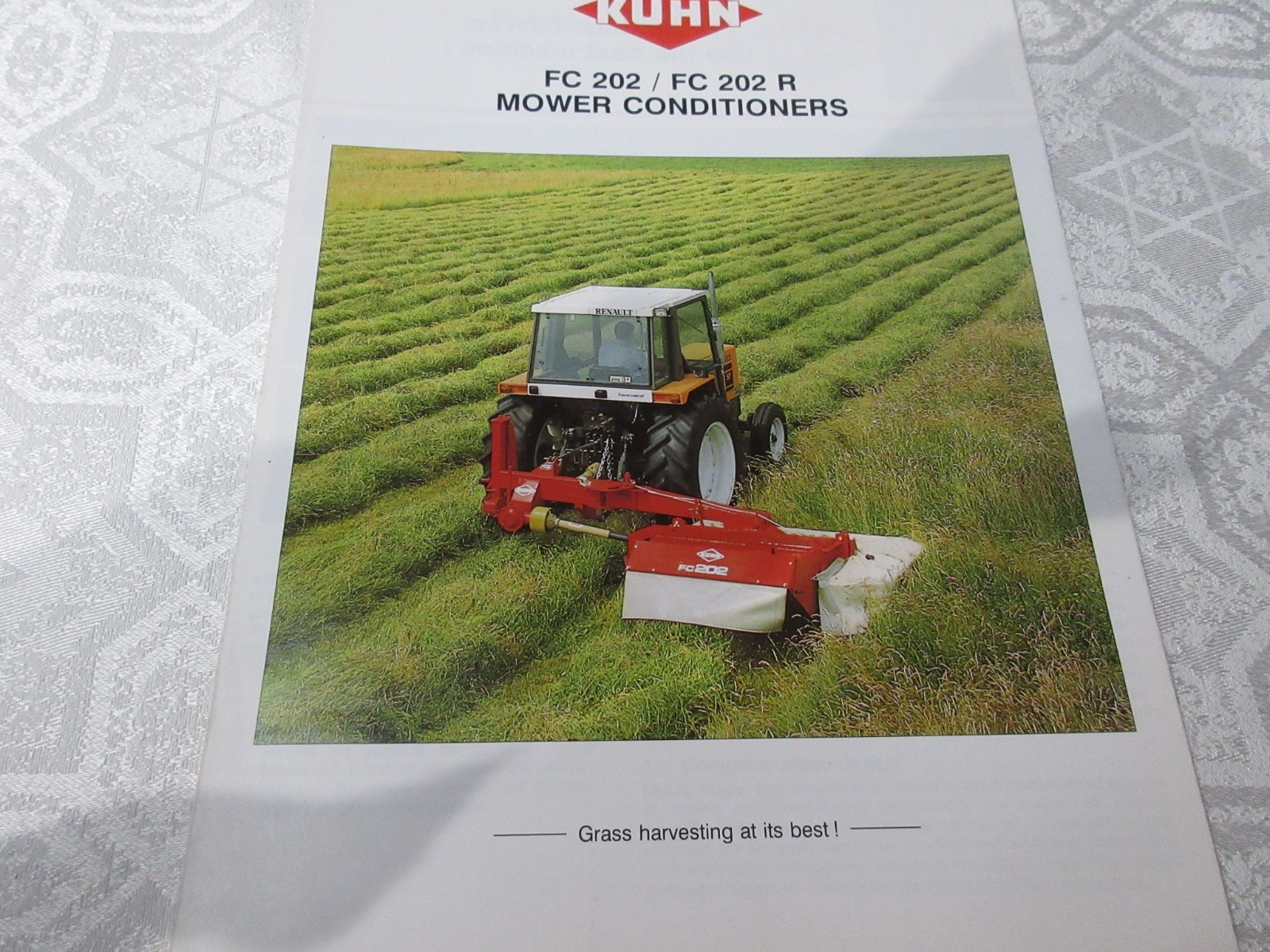 Kuhn FC 202 Mower Conditioners Sales Brochure 6 Page