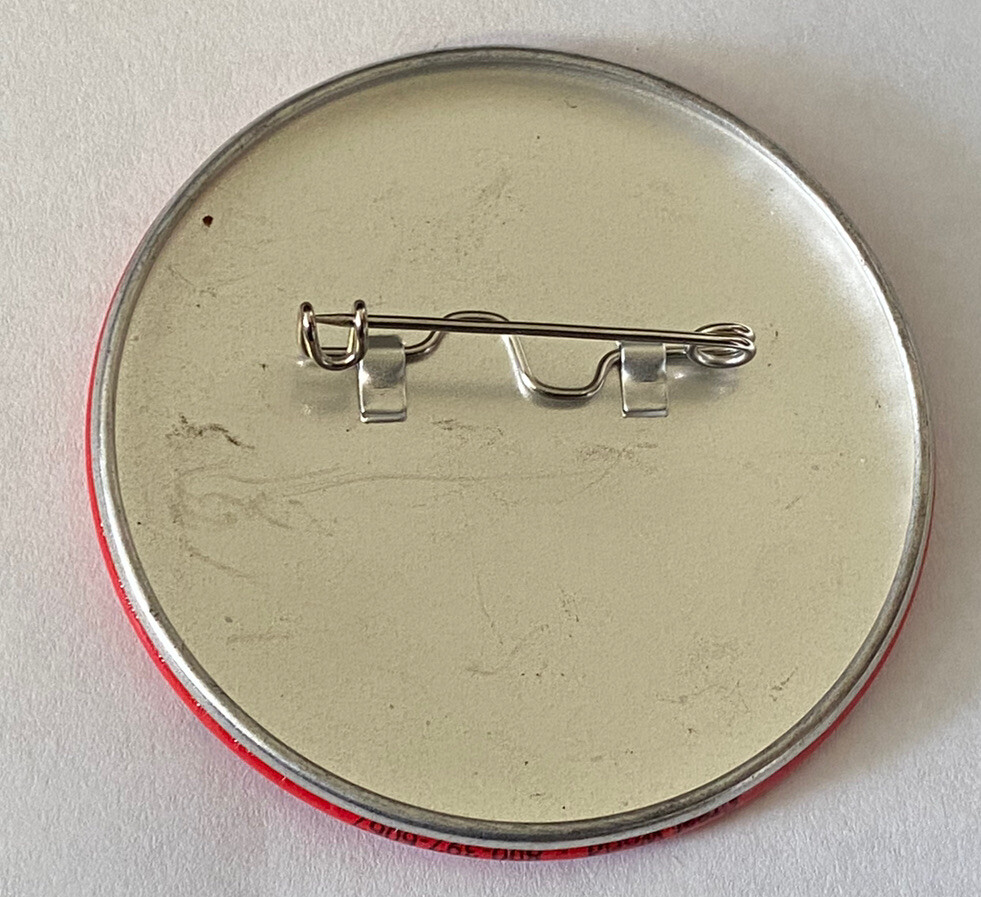 Ageless Iron 1995 Fordson Tractor Good Year 2.25” Wide Pinback Pin