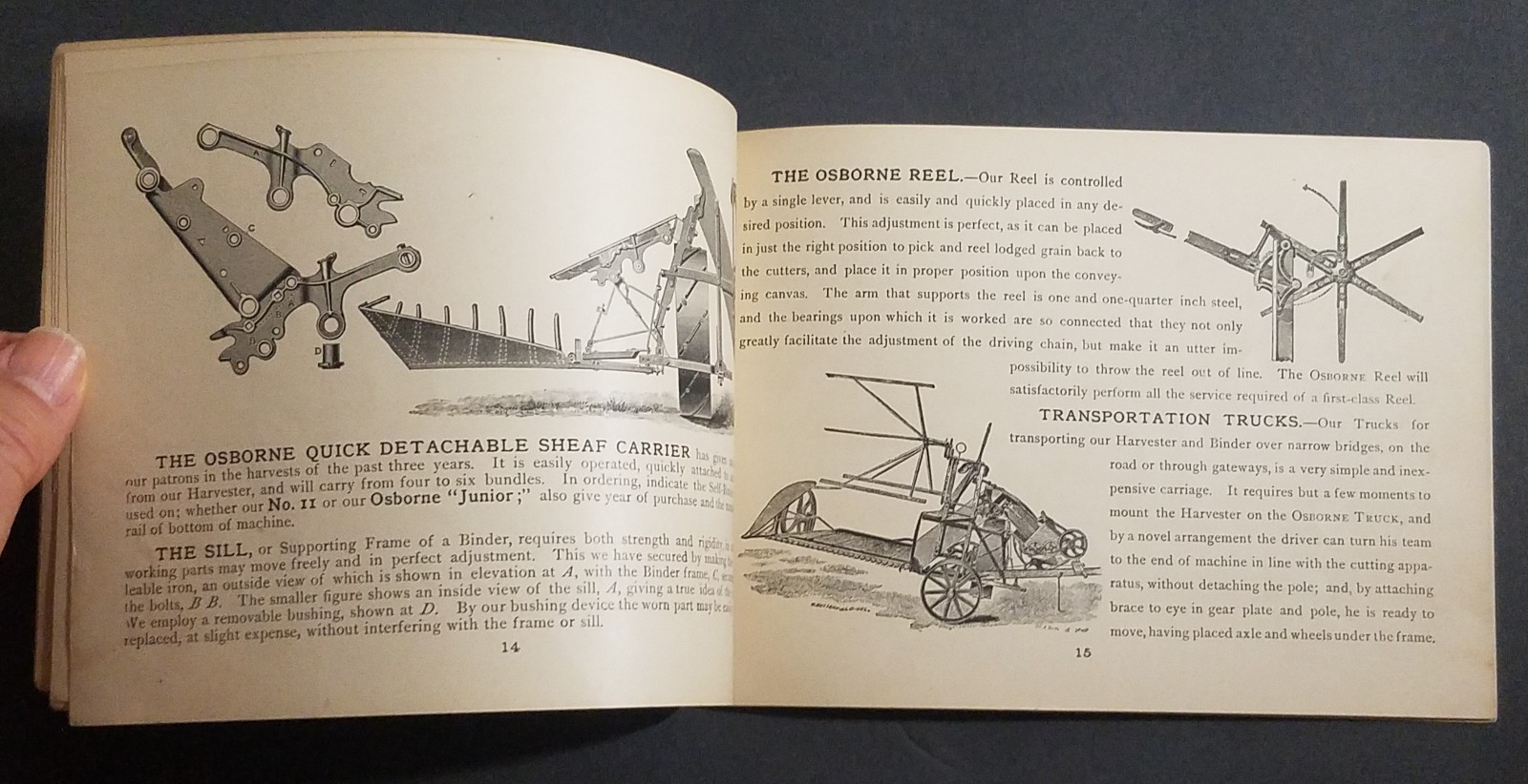 1890 D.M. Osborne & Co Farm Equipment Brochure