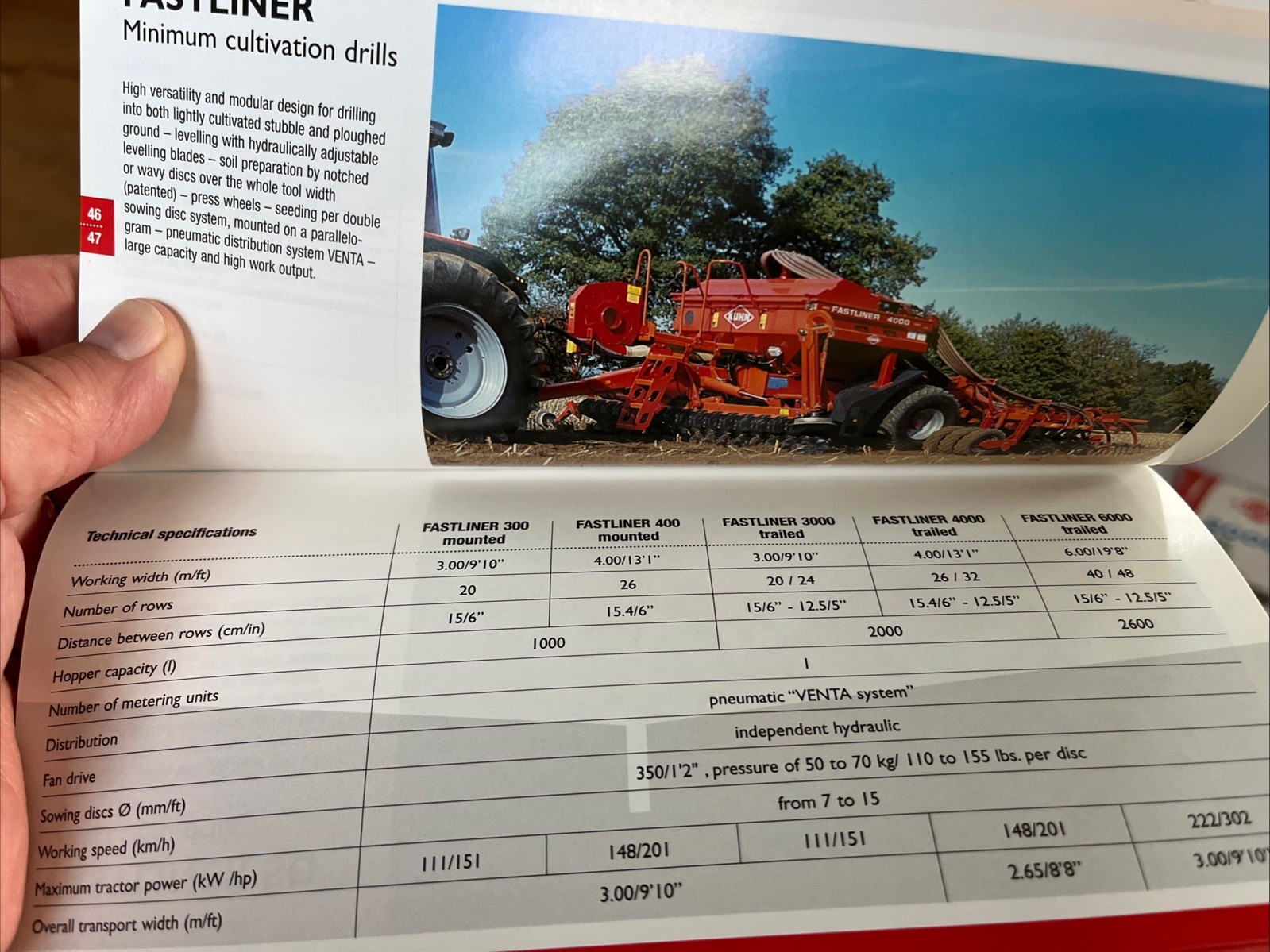 Kuhn Farm Machinery Sales Brochures 2000 And 2005