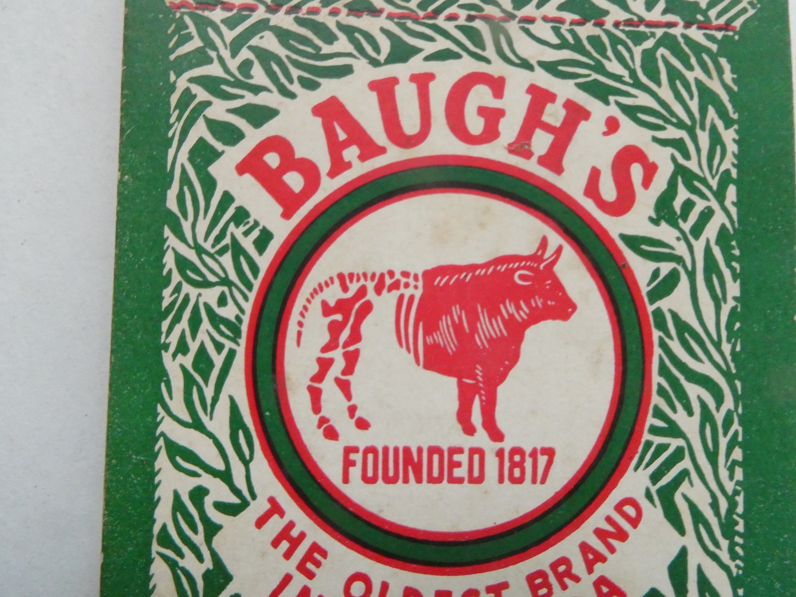 Baugh&rsquo;s Premium Plant Food & Soil Builder Advertising Notebook VTG Fertilizer