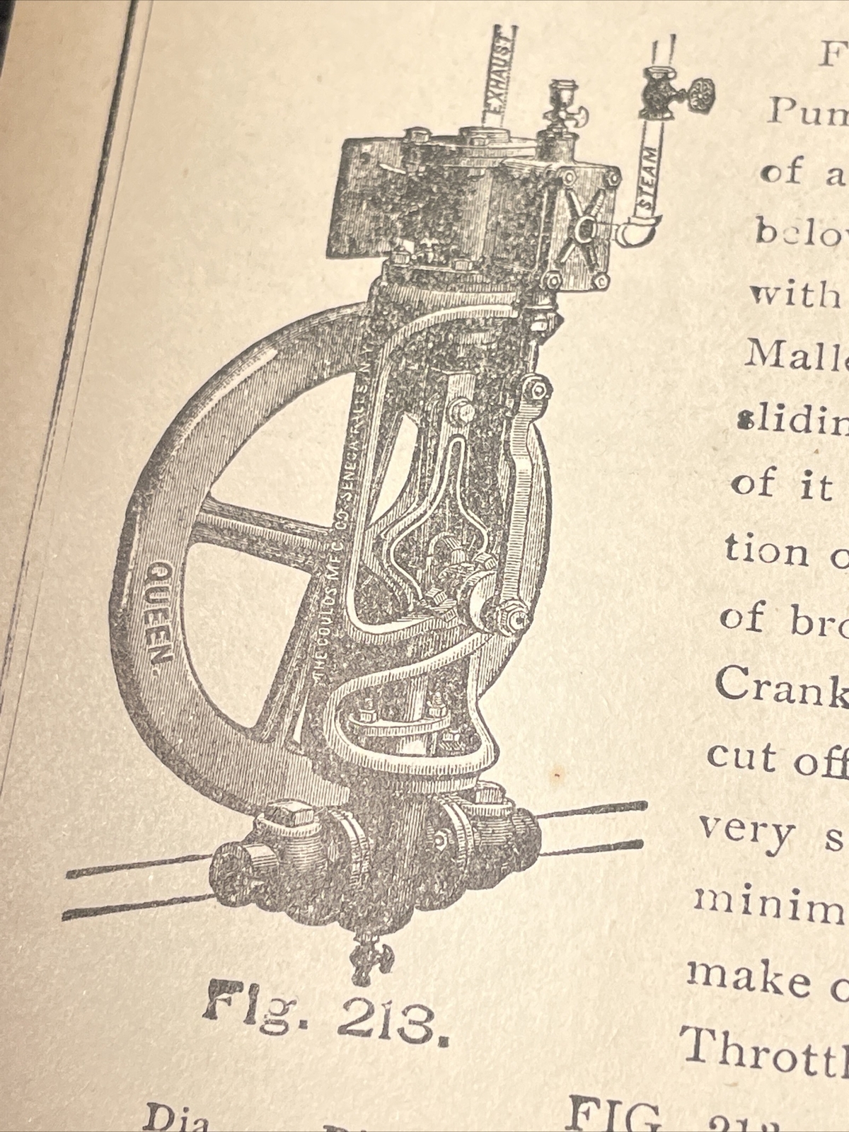 1891 Baldwin – Goulds Steam Boiler Feed Pump – Farm Advertising – New Orleans