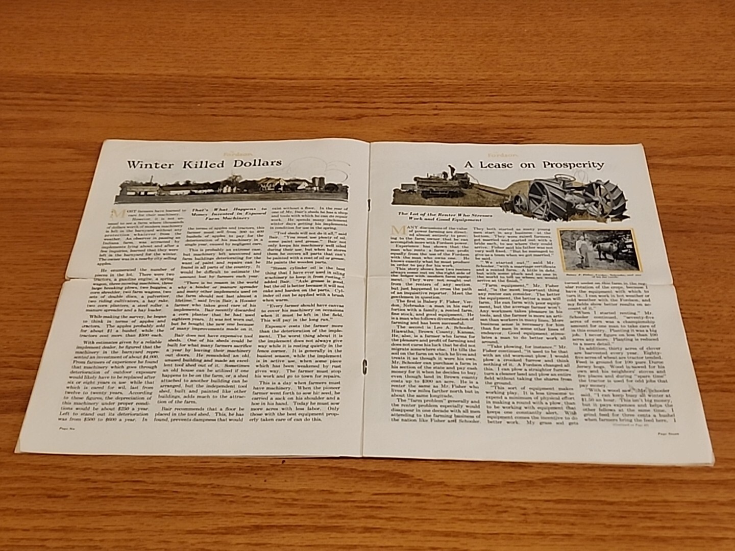 The Fordson Magazine February 1925 Vintage Original
