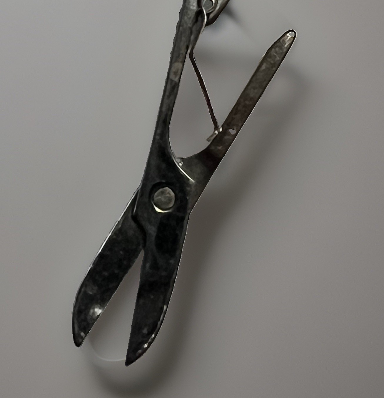 Mantis Tiller Advertising Keychain Mini Pocket Knife Blade File Scissors Tool
