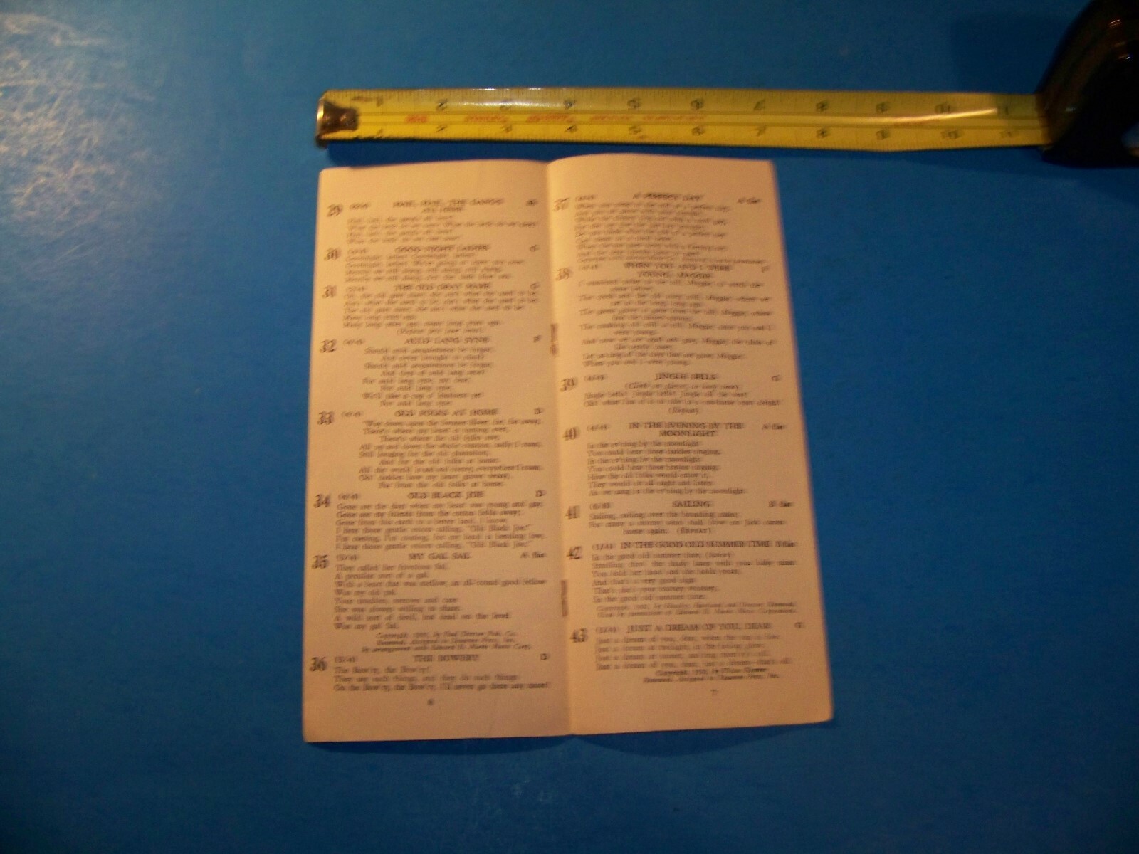 Master Mix Feeds McMillen Feed Mills Song Book Vintage Undated